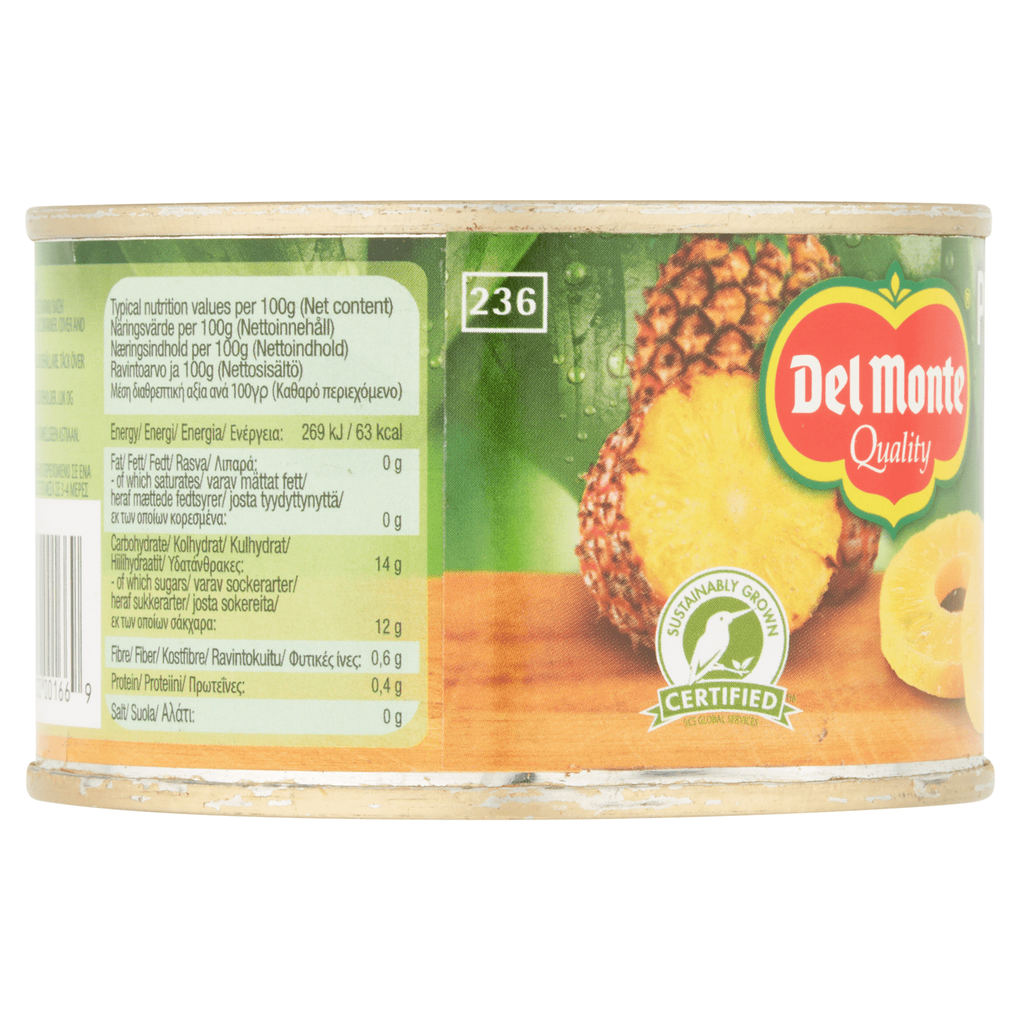 Del Monte Pineapple Slices in Juice 220g - UK Food & Drink - 24000001669