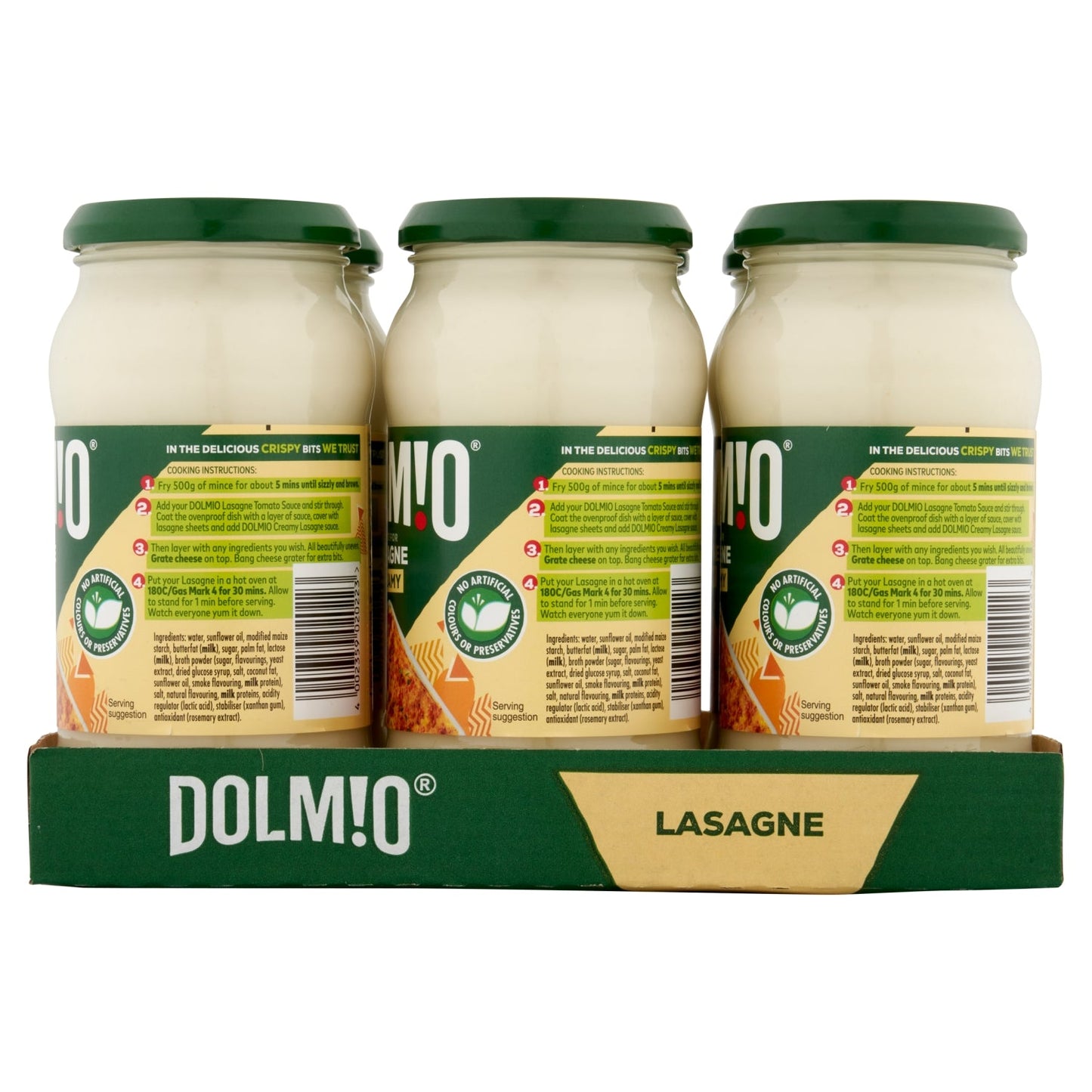 Dolmio Creamy Sauce for Lasagne 440g - UK Food & Drink - 4002359020223