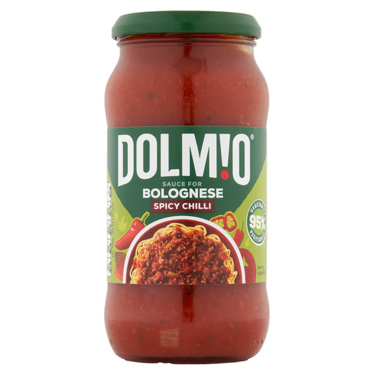 Dolmio Sauce for Bolognese Spicy Chilli 450g - UK Food & Drink - 4002359019753