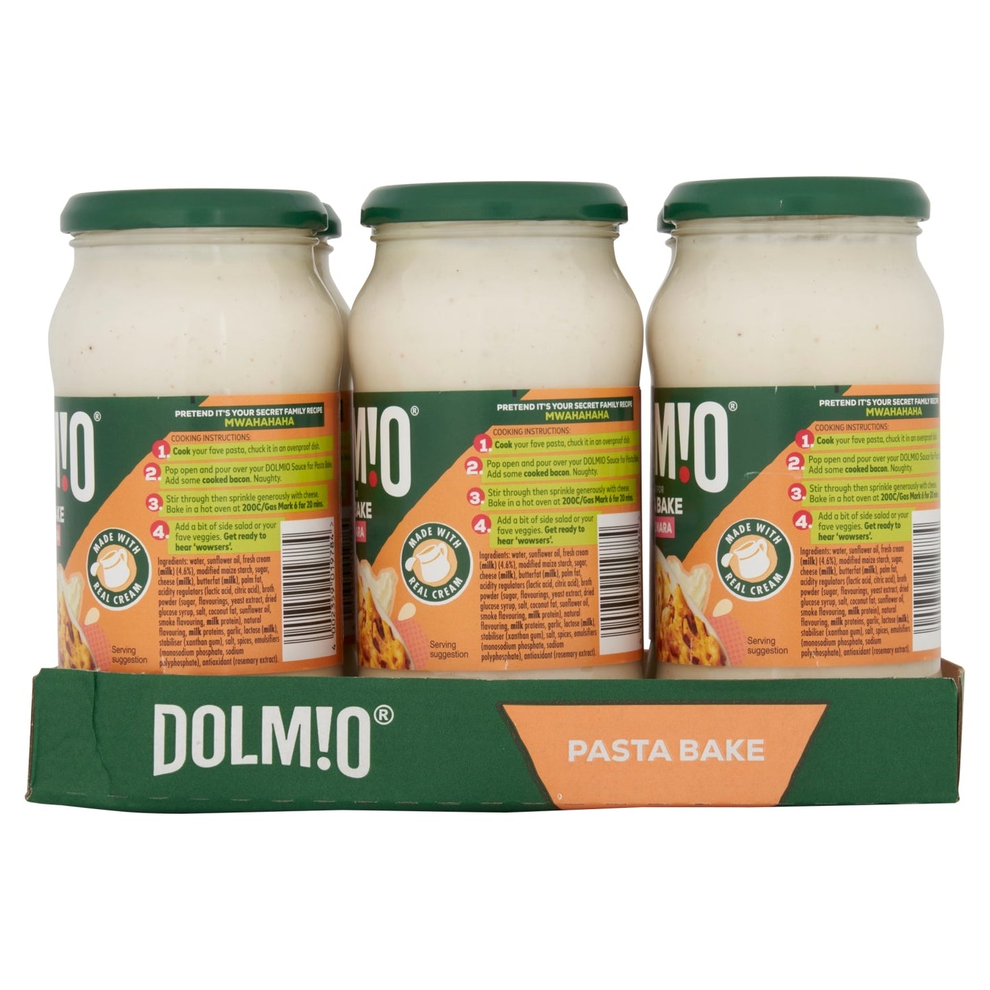 Dolmio Sauce for Pasta Bake Carbonara 430g - UK Food & Drink - 4002359019784