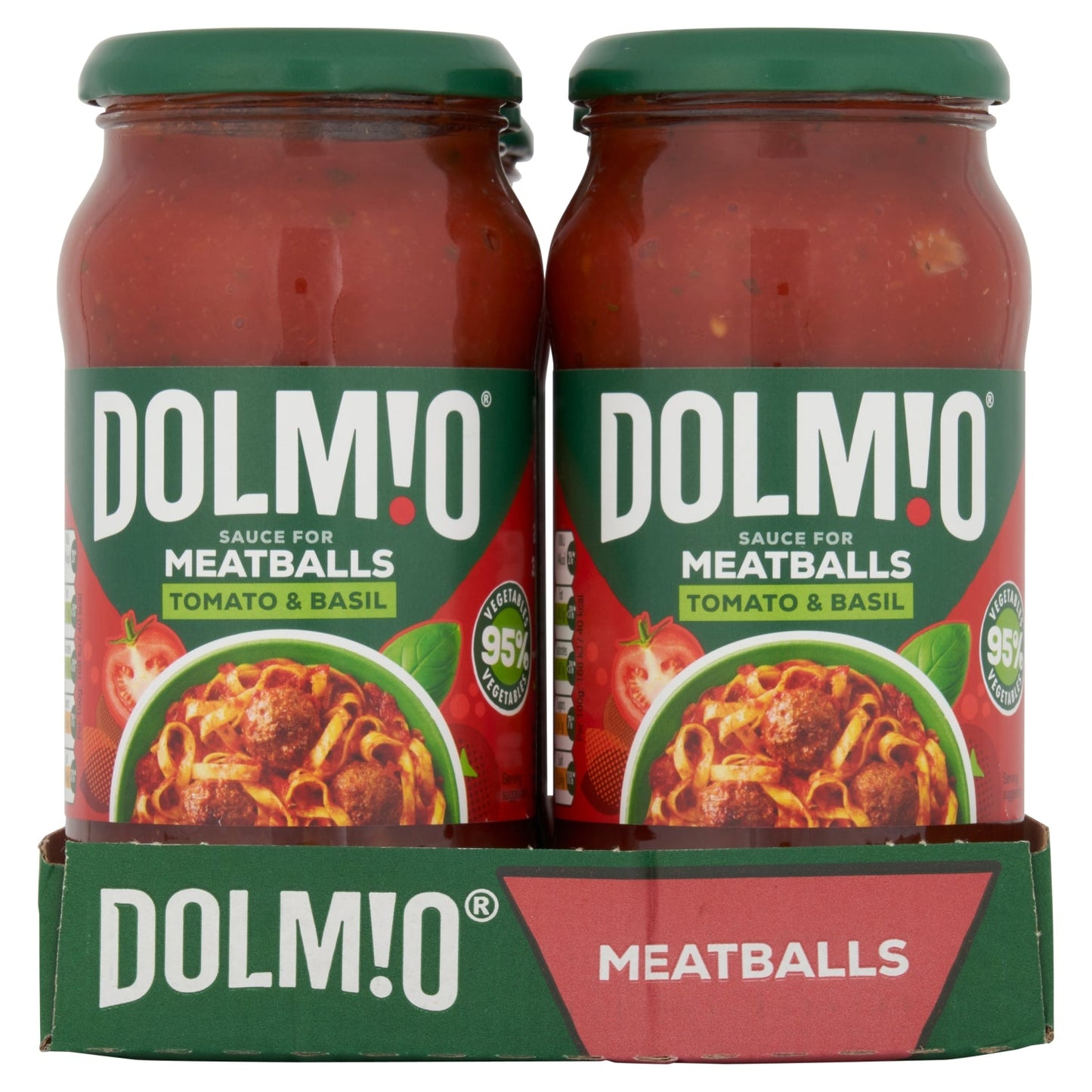 Dolmio Tomato & Basil Sauce for Meatballs 450g - UK Food & Drink - 4002359020292