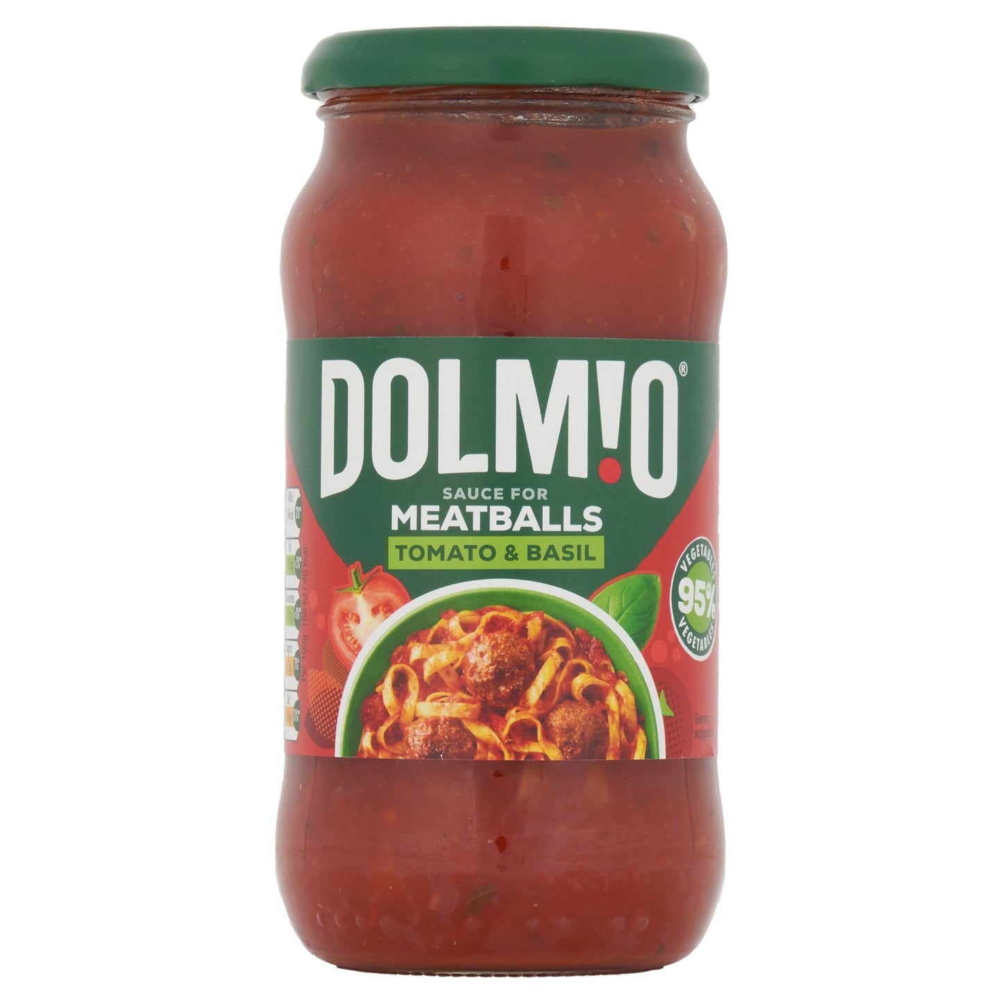 Dolmio Tomato & Basil Sauce for Meatballs 450g - UK Food & Drink - 4002359020292