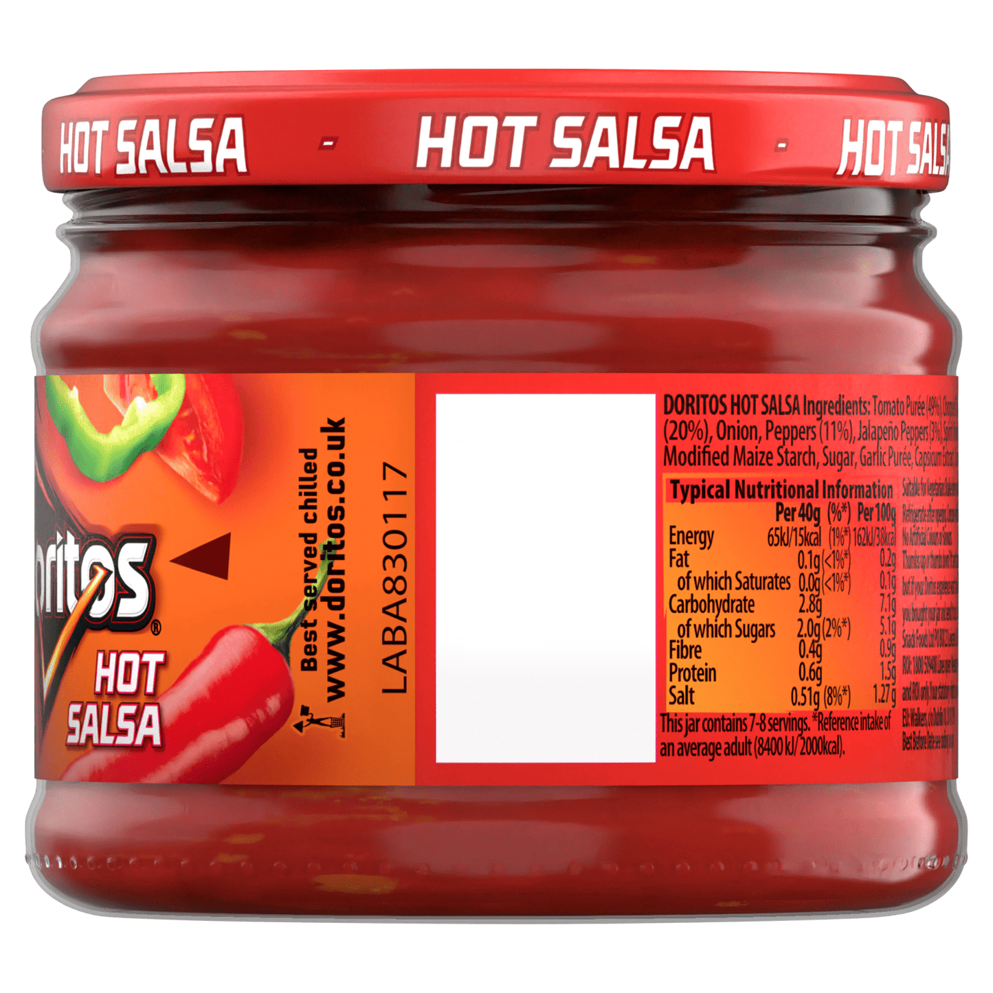 Doritos Hot Salsa Sharing Dip 300g - UK Food & Drink - 5000328601380