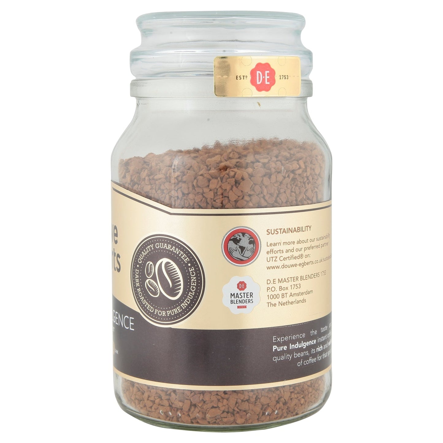 Douwe Egberts Pure Indulgence Dark Roast Instant Coffee 190g - UK Food & Drink - 8711000279410