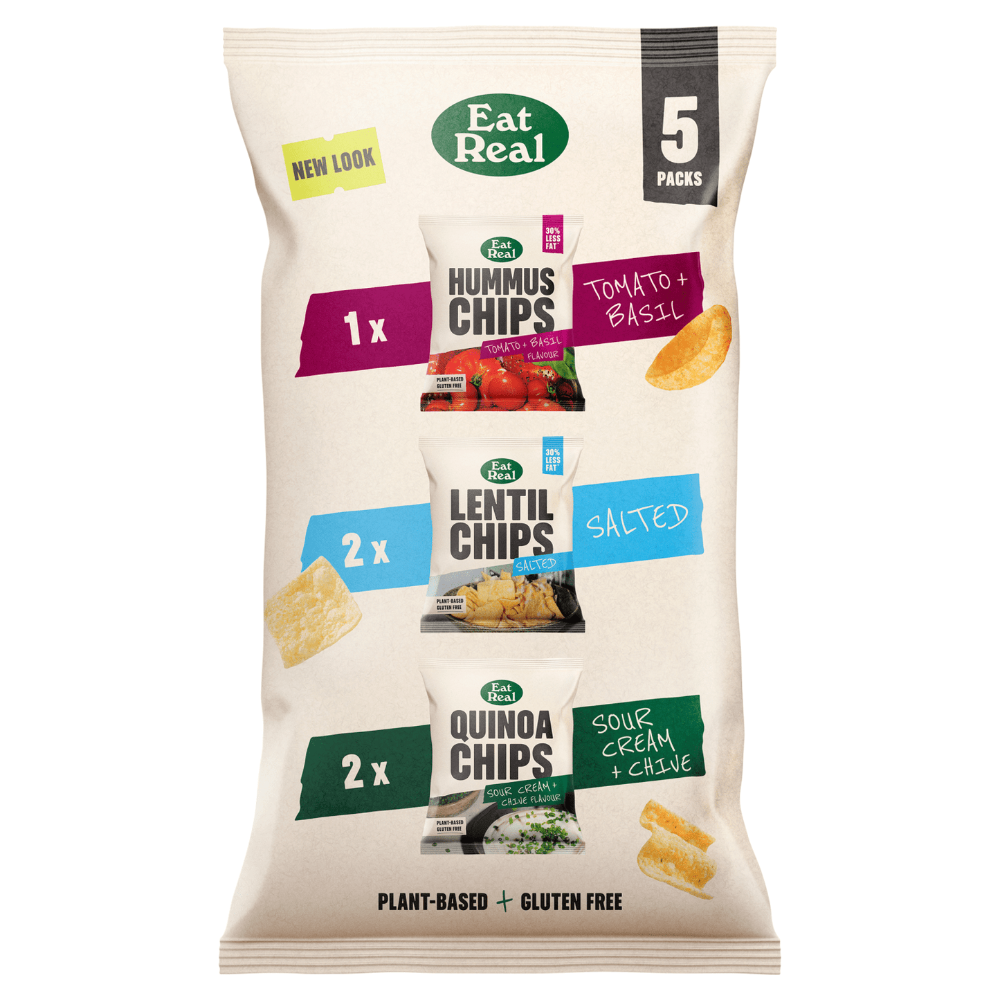 Eat Real 2x20g, 2x18g, 1x22g (98g) - UK Food & Drink - 5060878780485