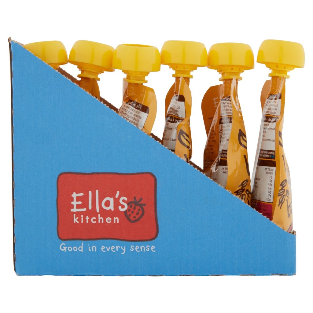 Ella's Kitchen Organic Banana Baby Brekkie Pouch 6+ Months 100g - UK Food & Drink - 5060107330788