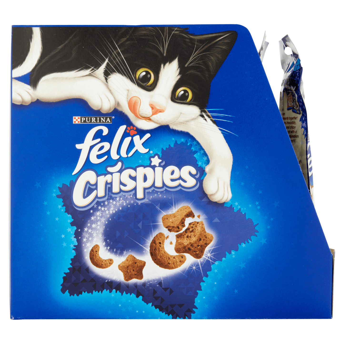Felix Crispies Adult Cat Treats with Beef & Chicken 45g - UK Food & Drink - 7613034002969