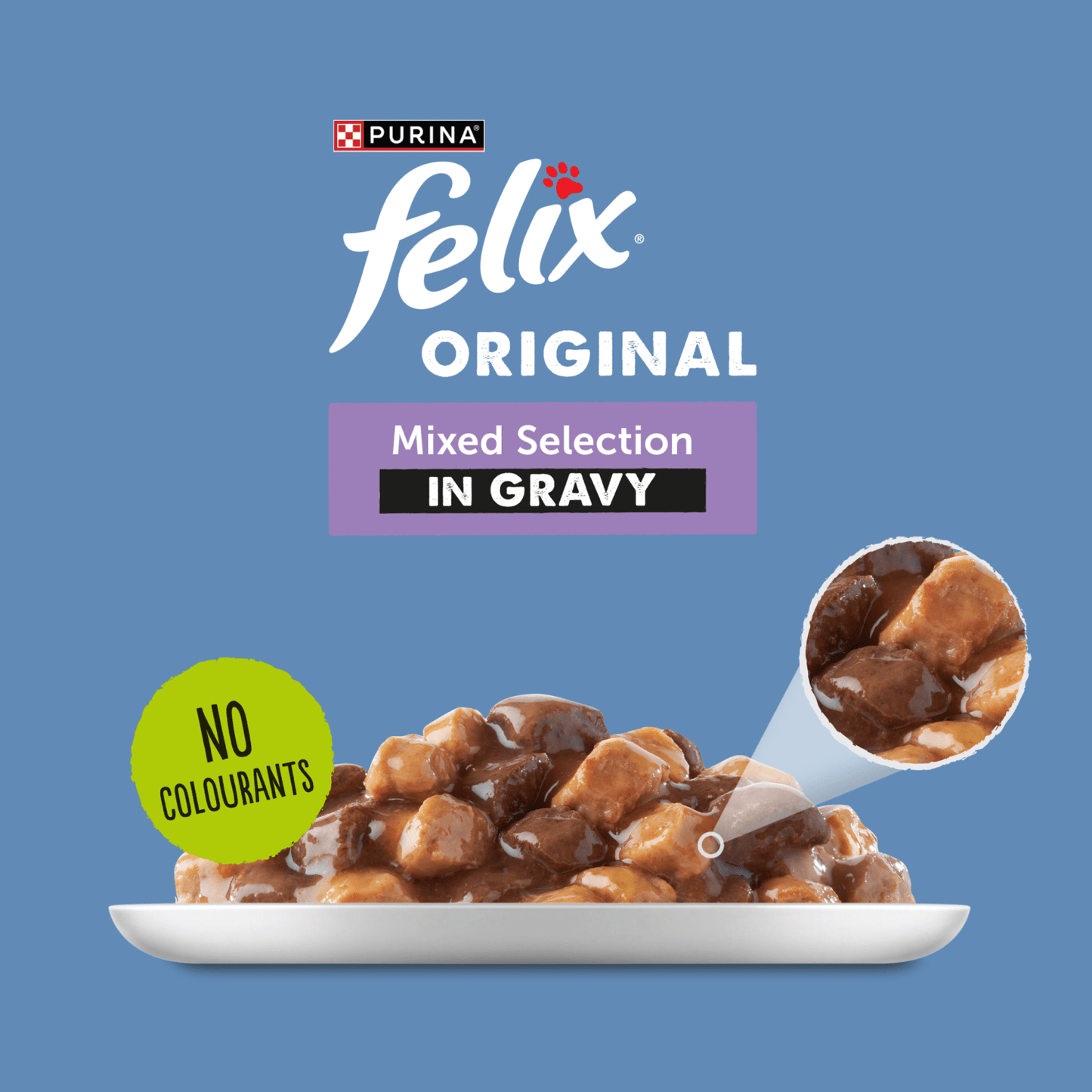Felix Original Mixed Selection in Gravy 12 x 85g (1.02kg) - UK Food & Drink - 8445291014718