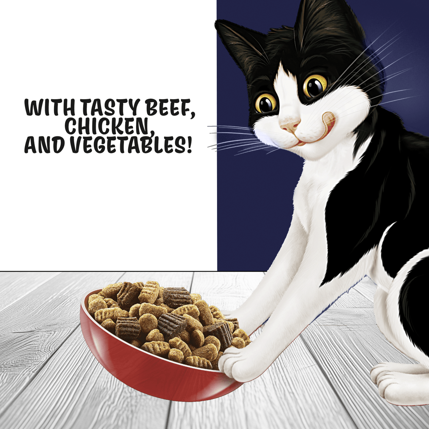 Felix with Tasty Beef and Chicken and with Vegetables 750g - UK Food & Drink - 8445291246362