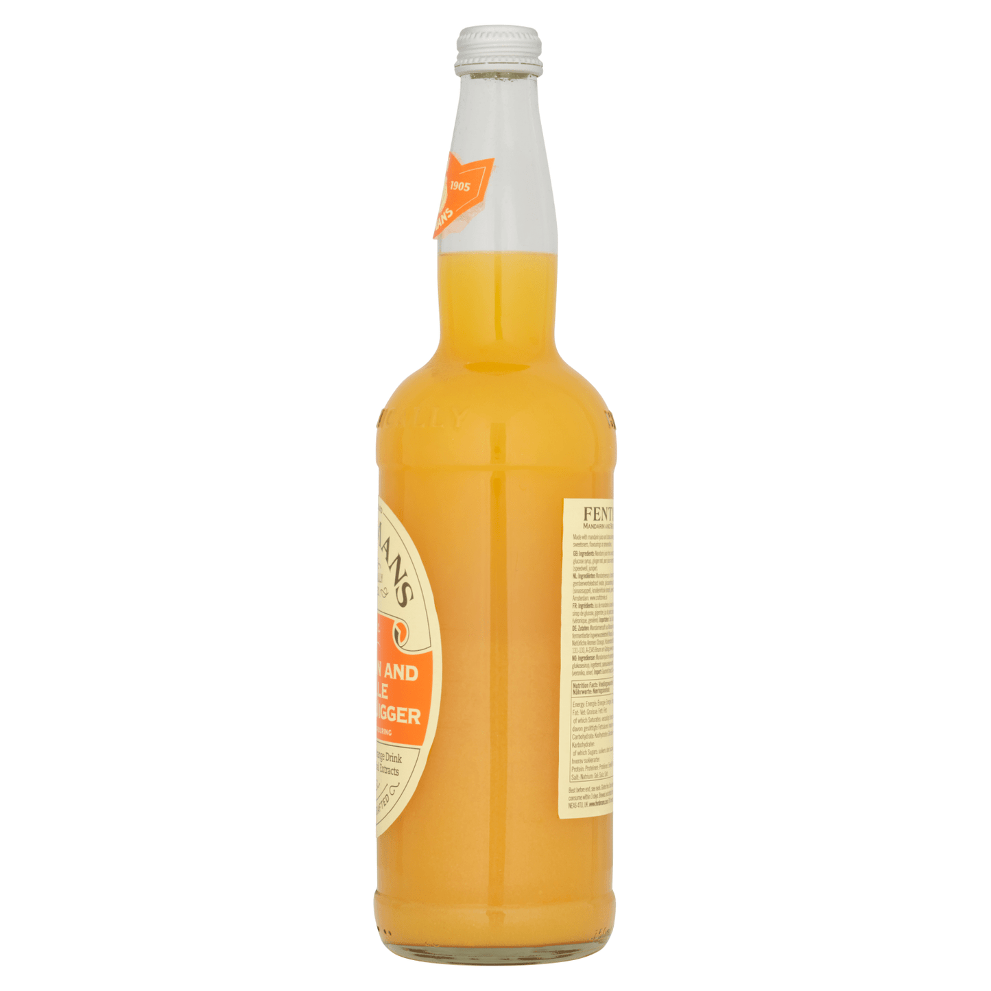 Fentimans Classic Mandarin and Seville Orange Jigger 750ml - UK Food & Drink - 5029396003018
