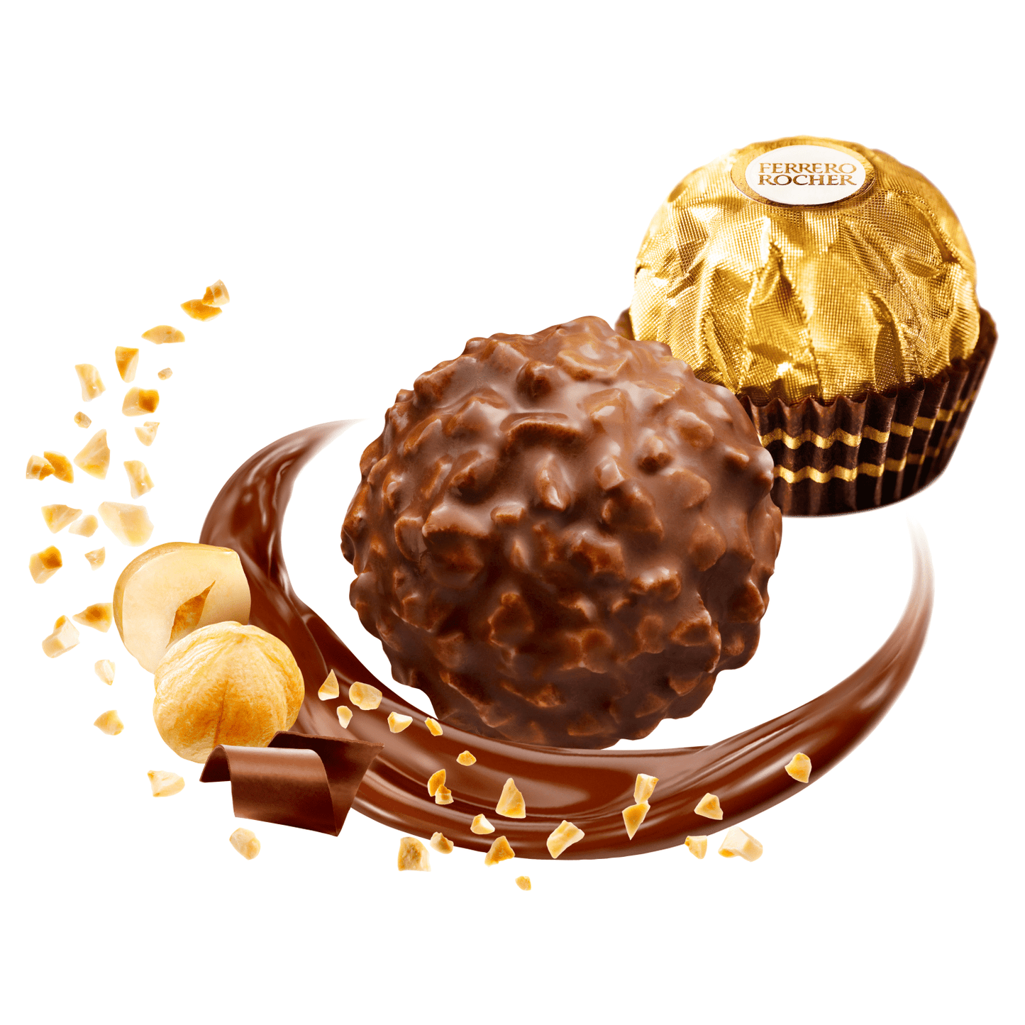 Ferrero Rocher Chocolate Pralines Gift Box of Chocolate 16 Pieces (200g) - UK Food & Drink - 8000500003787