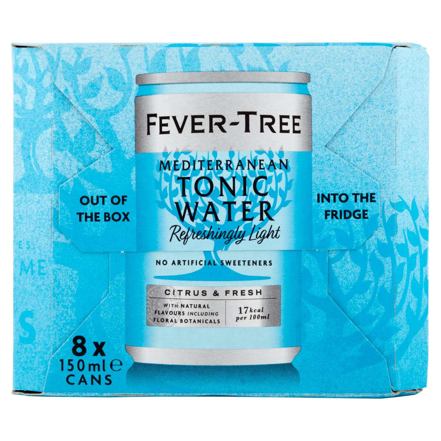 Fever - Tree Mediterranean Tonic Water 8 x 150ml - UK Food & Drink - 5060108452137