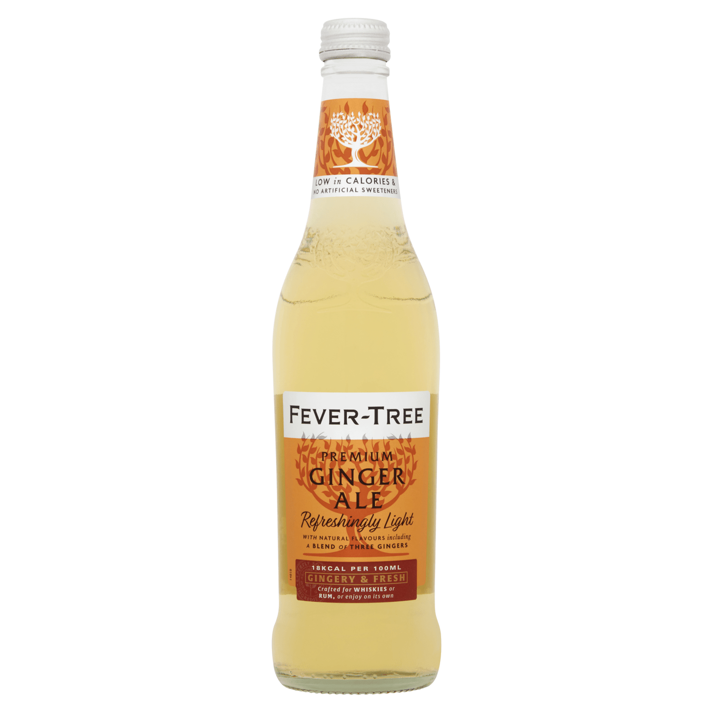 Fever - Tree Premium Ginger Ale Refreshingly Light 500ml - UK Food & Drink - 5060108451635