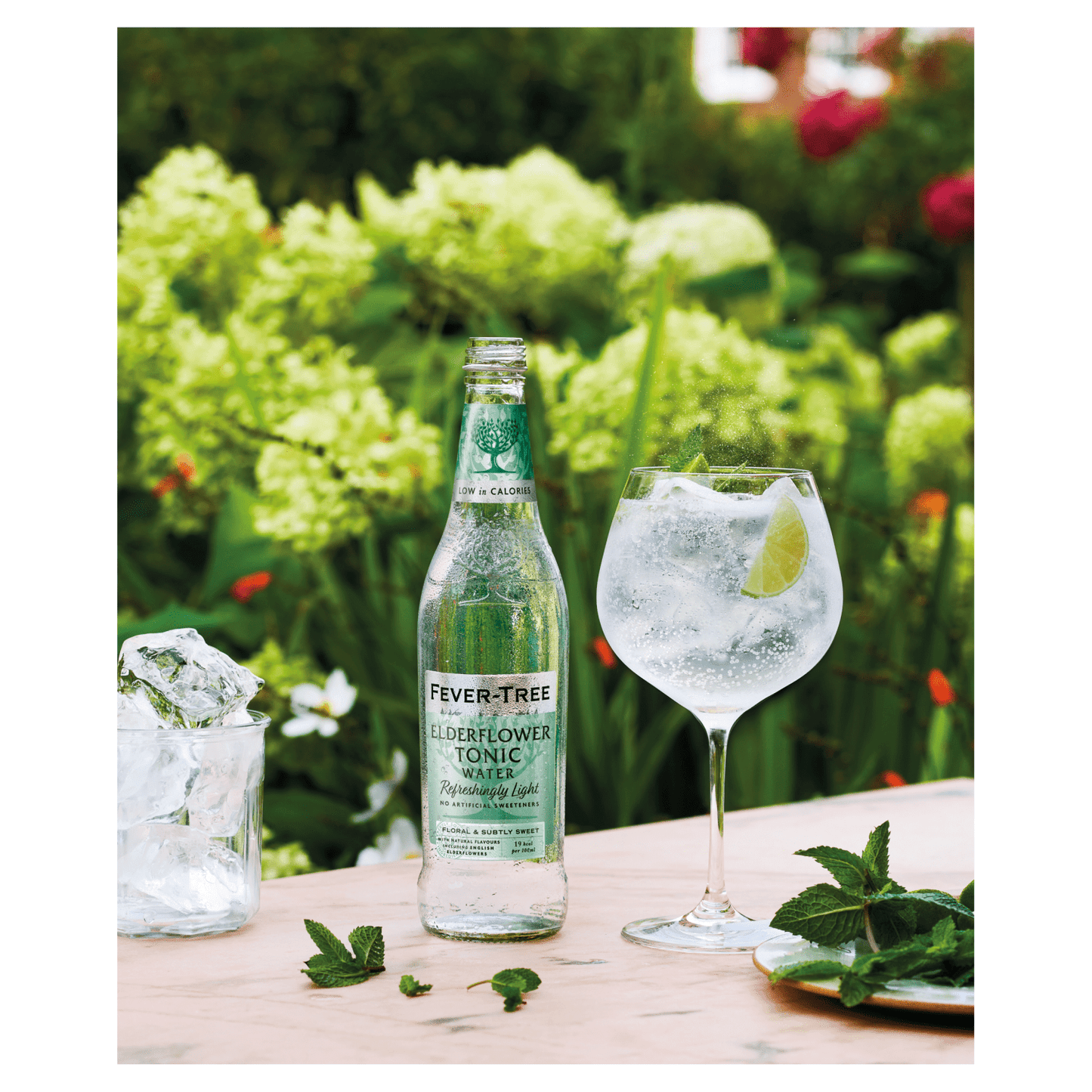 Fever - Tree Refreshingly Light Elderflower Tonic Water 500ml - UK Food & Drink - 5060108451673