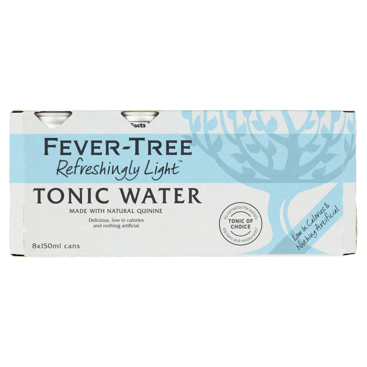 Fever - Tree Refreshingly Light Tonic Water 8 x 150ml - UK Food & Drink - 5060108450966