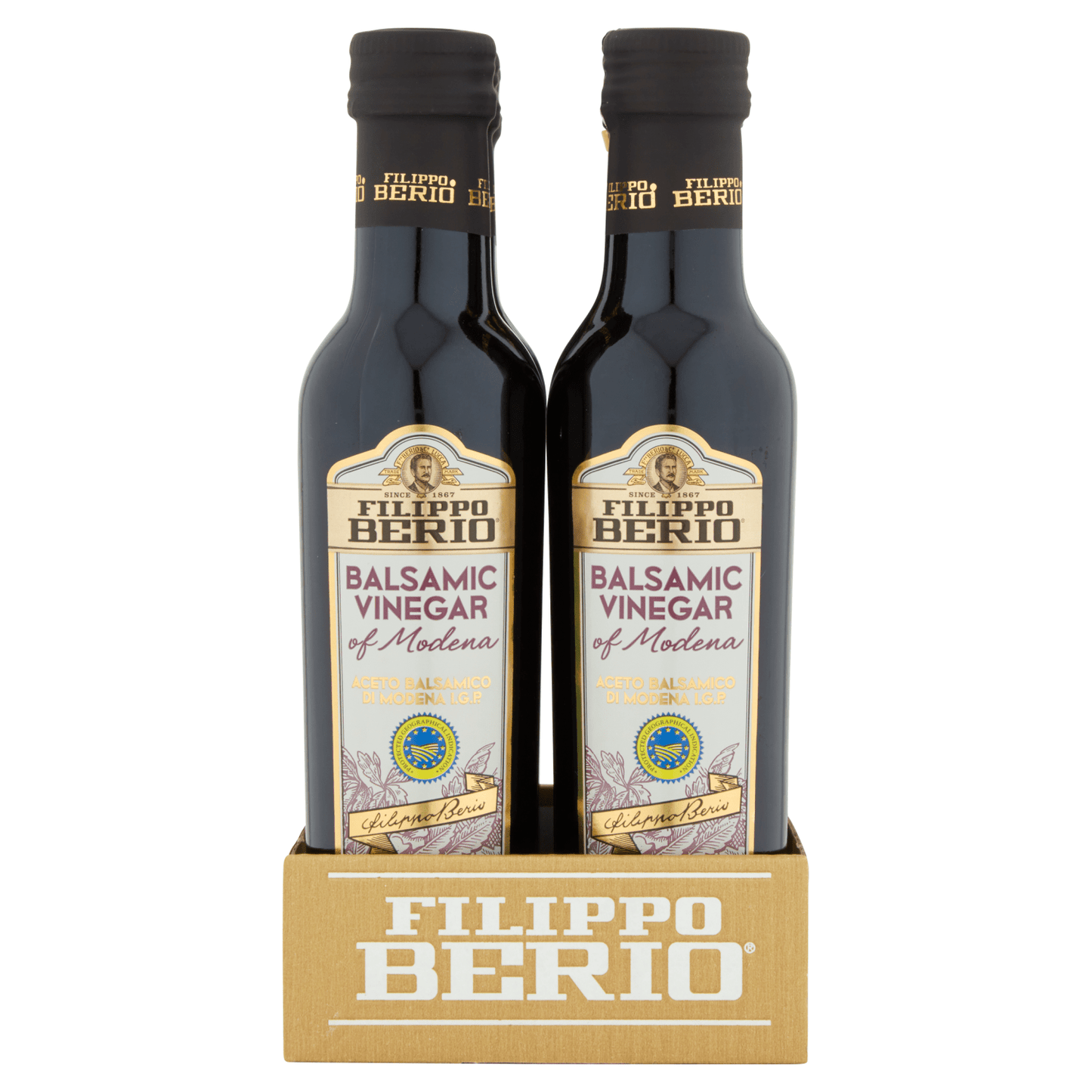 Filippo Berio Balsamic Vinegar of Modena 250ml - UK Food & Drink - 8002210125070