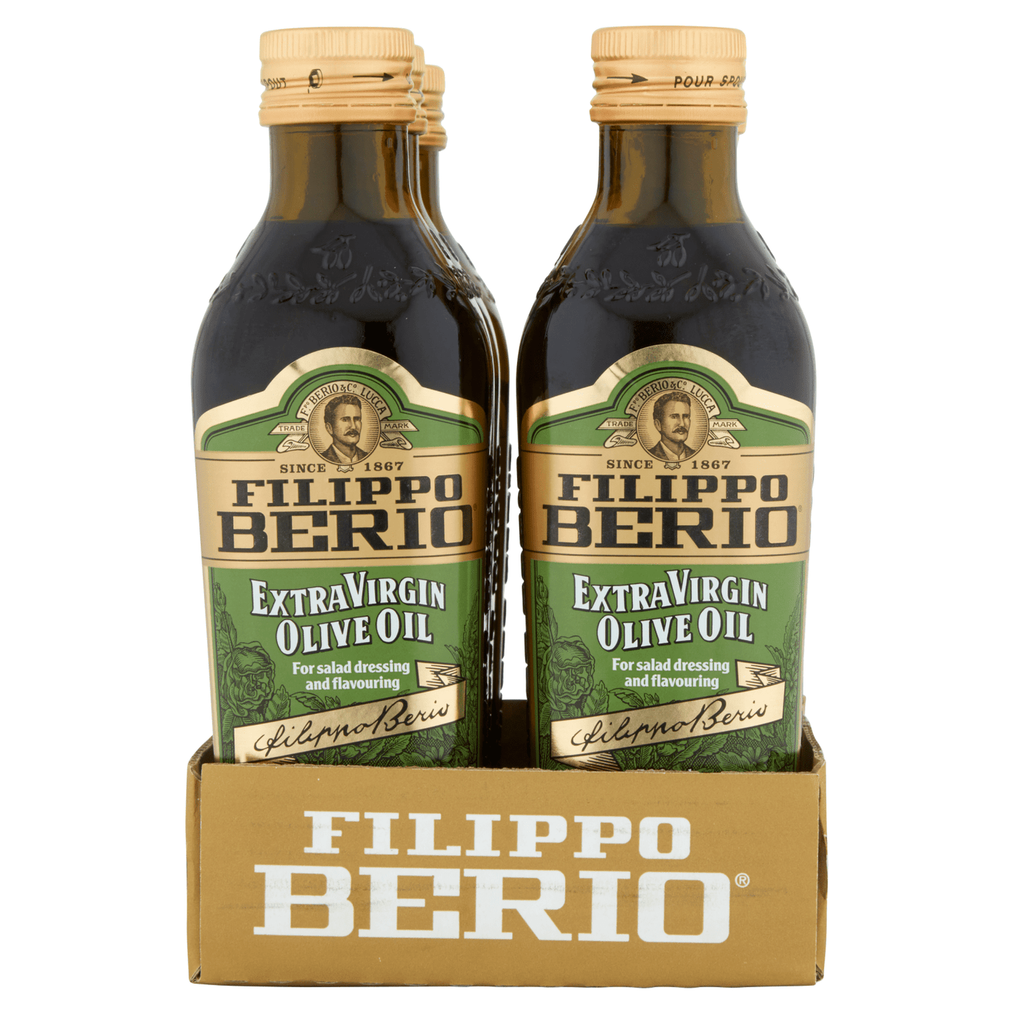 Filippo Berio Extra Virgin Olive Oil 500ml - UK Food & Drink - 8002210500204