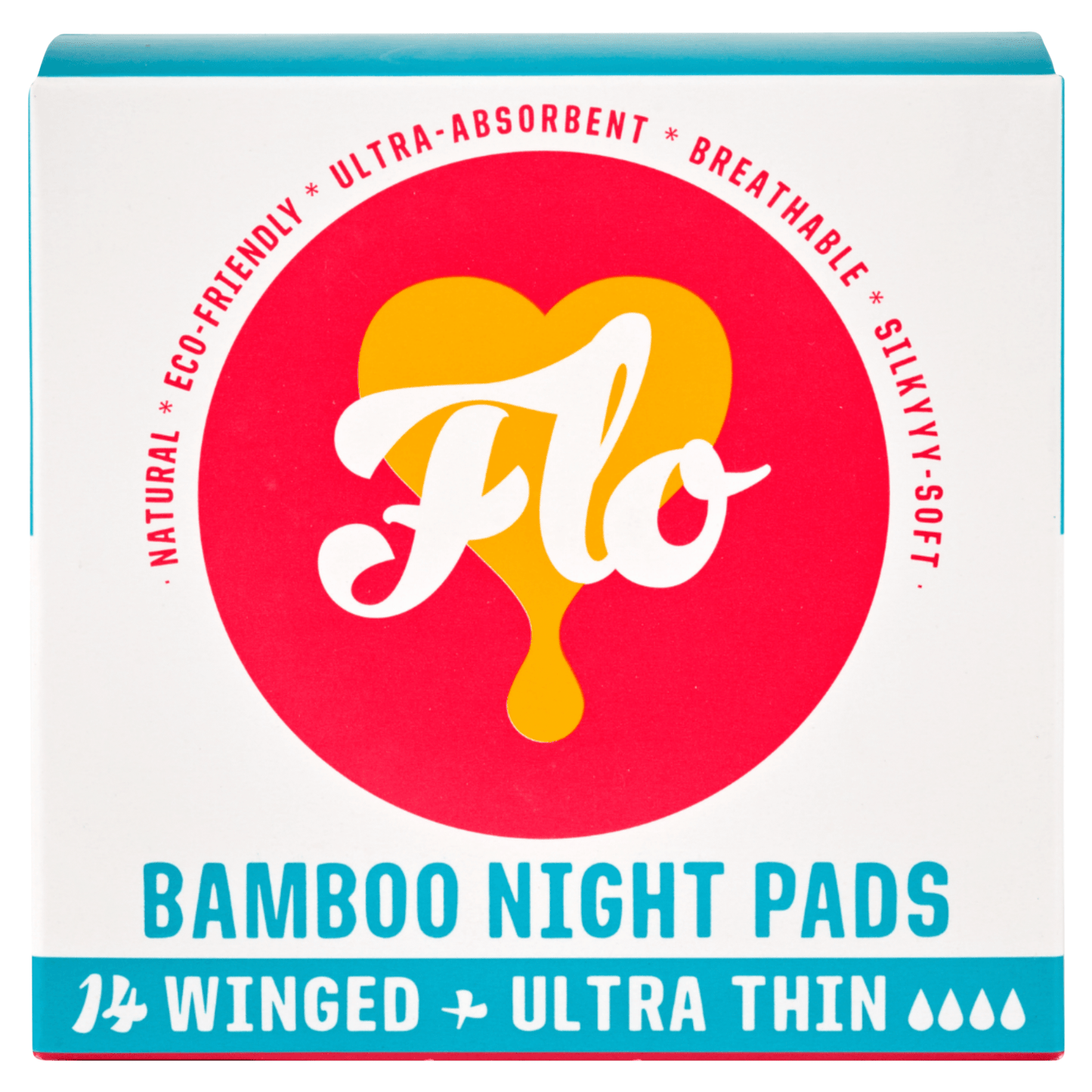 Flo Bamboo Night Pads - UK Food & Drink - 5060630100650