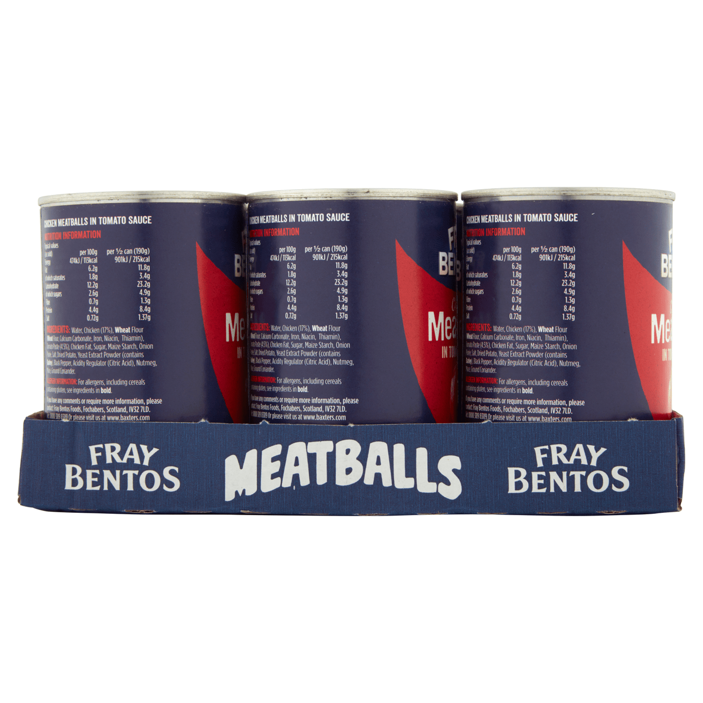 Fray Bentos Chicken Meatballs in Tomato Sauce 380g - UK Food & Drink - 5012427044203