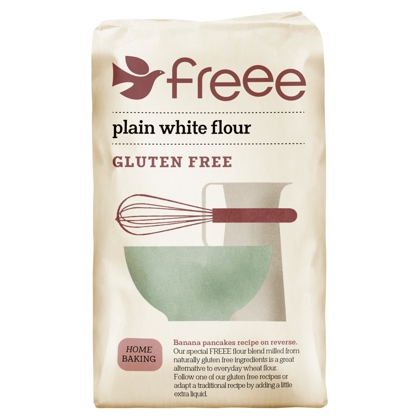 Freee Gluten Free Plain White Flour 1kg - UK Food & Drink - 5011766010139
