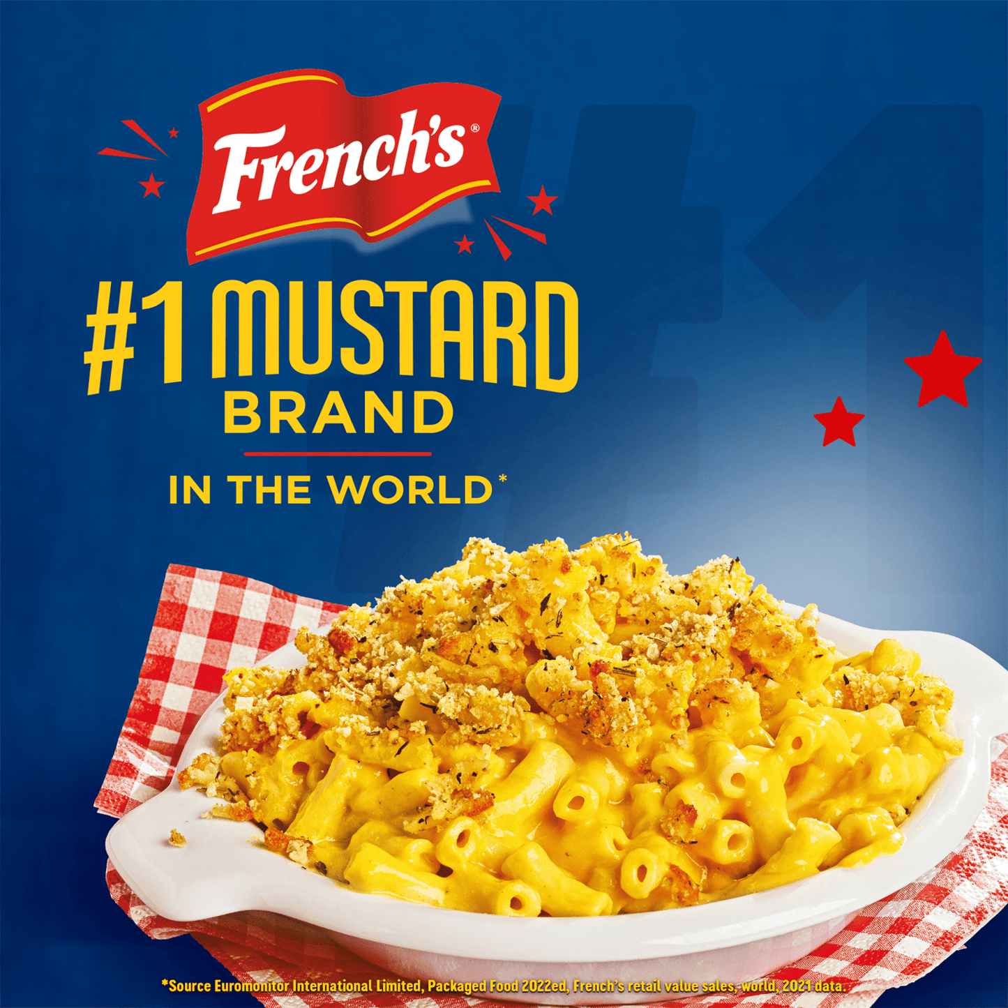 French's American Favourites Mac 'n' Cheese with Crunchy Topping Recipe Kit 115g - UK Food & Drink - 41500012971
