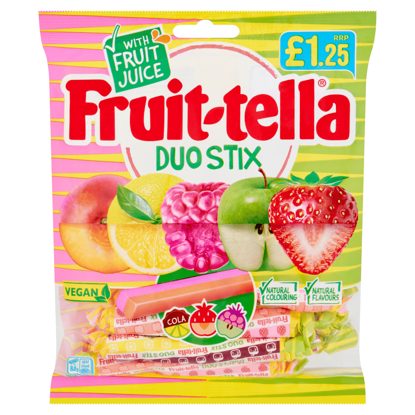 Fruit - tella Duo Stix 135g - UK Food & Drink - 8723400797807