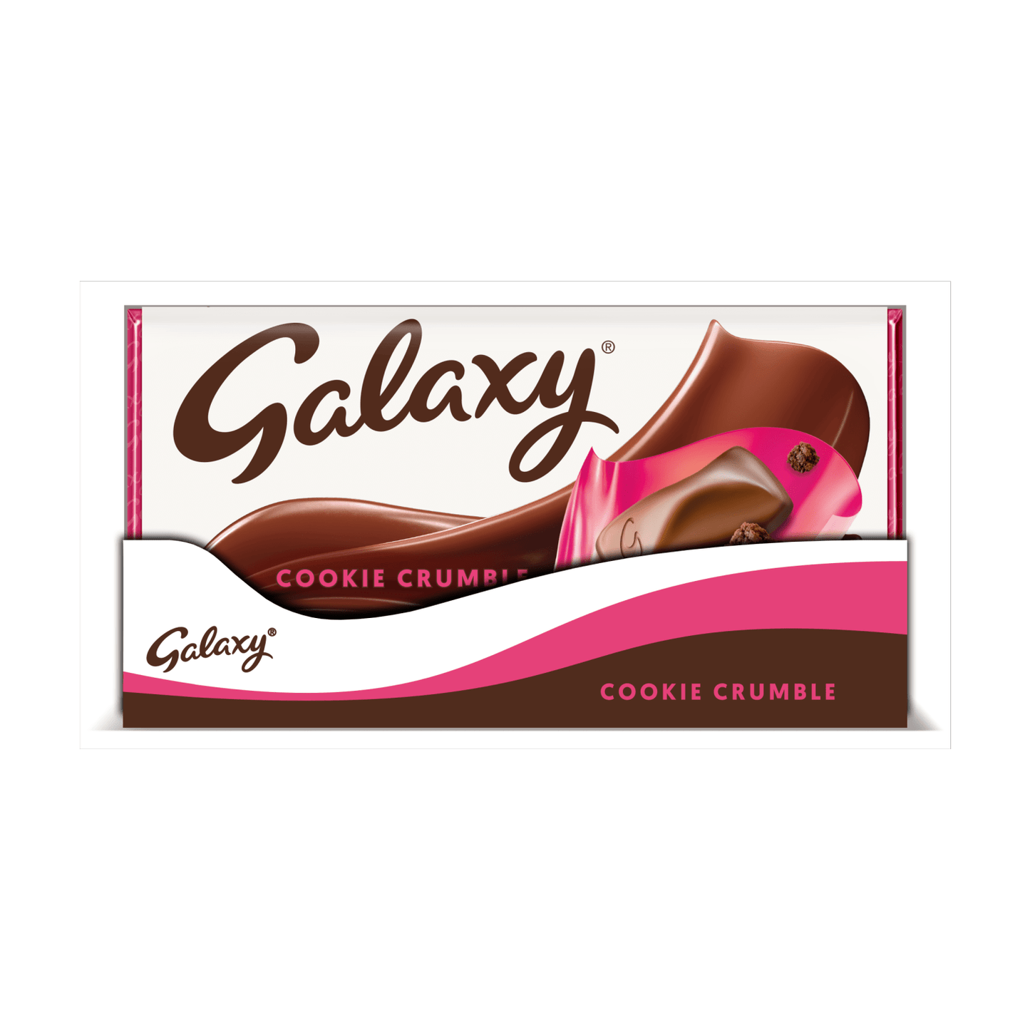 Galaxy Cookie Crumble Chocolate Bar 114g - UK Food & Drink - 5900951247064
