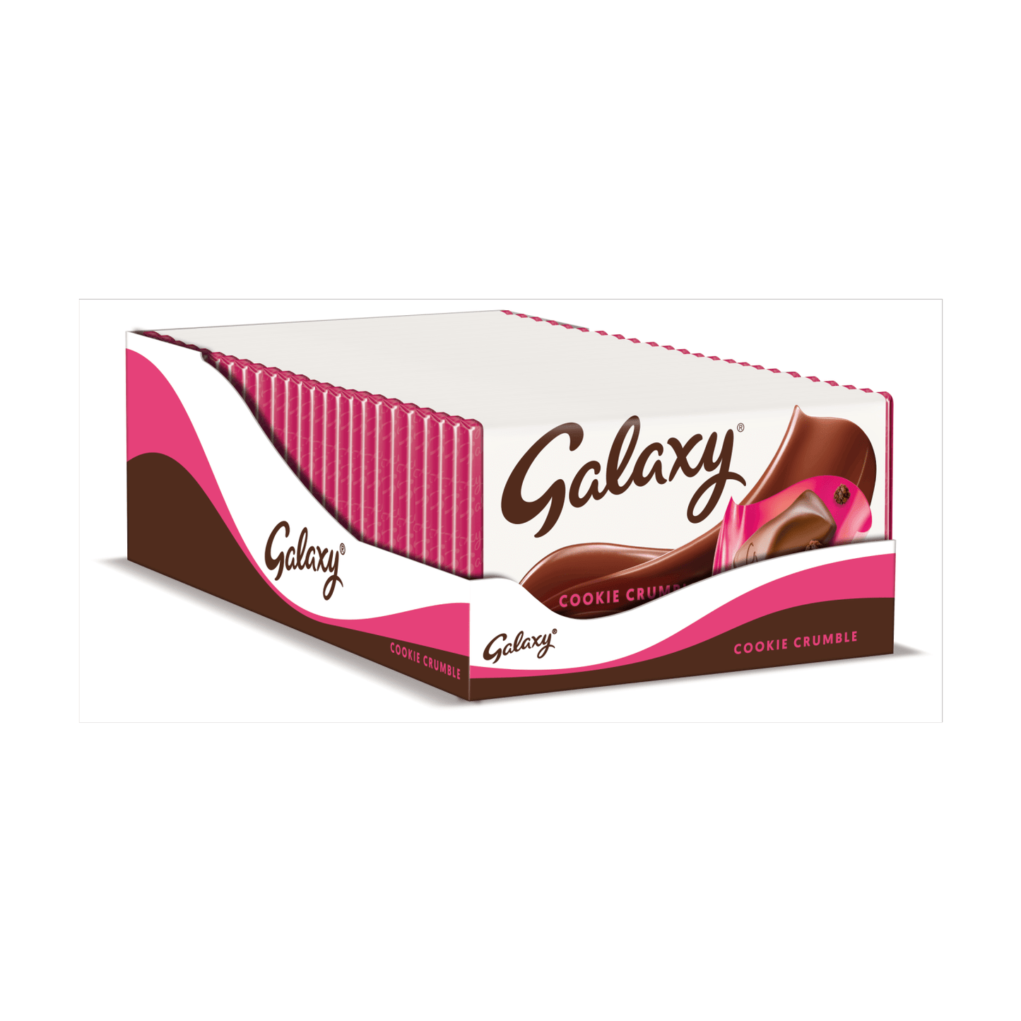 Galaxy Cookie Crumble Chocolate Bar 114g - UK Food & Drink - 5900951247064
