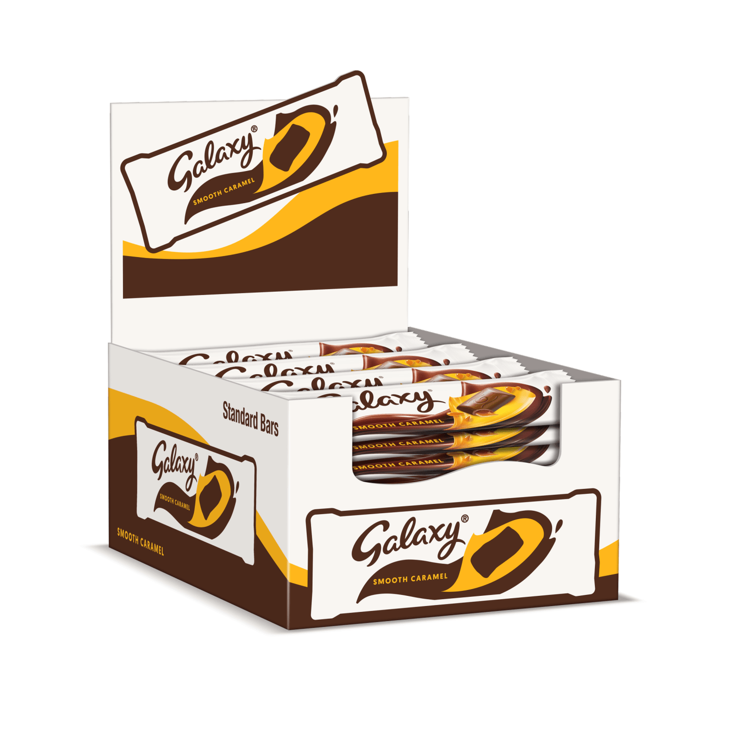 Galaxy Smooth Caramel 2 x 24g (48g) - UK Food & Drink - 5900951313196