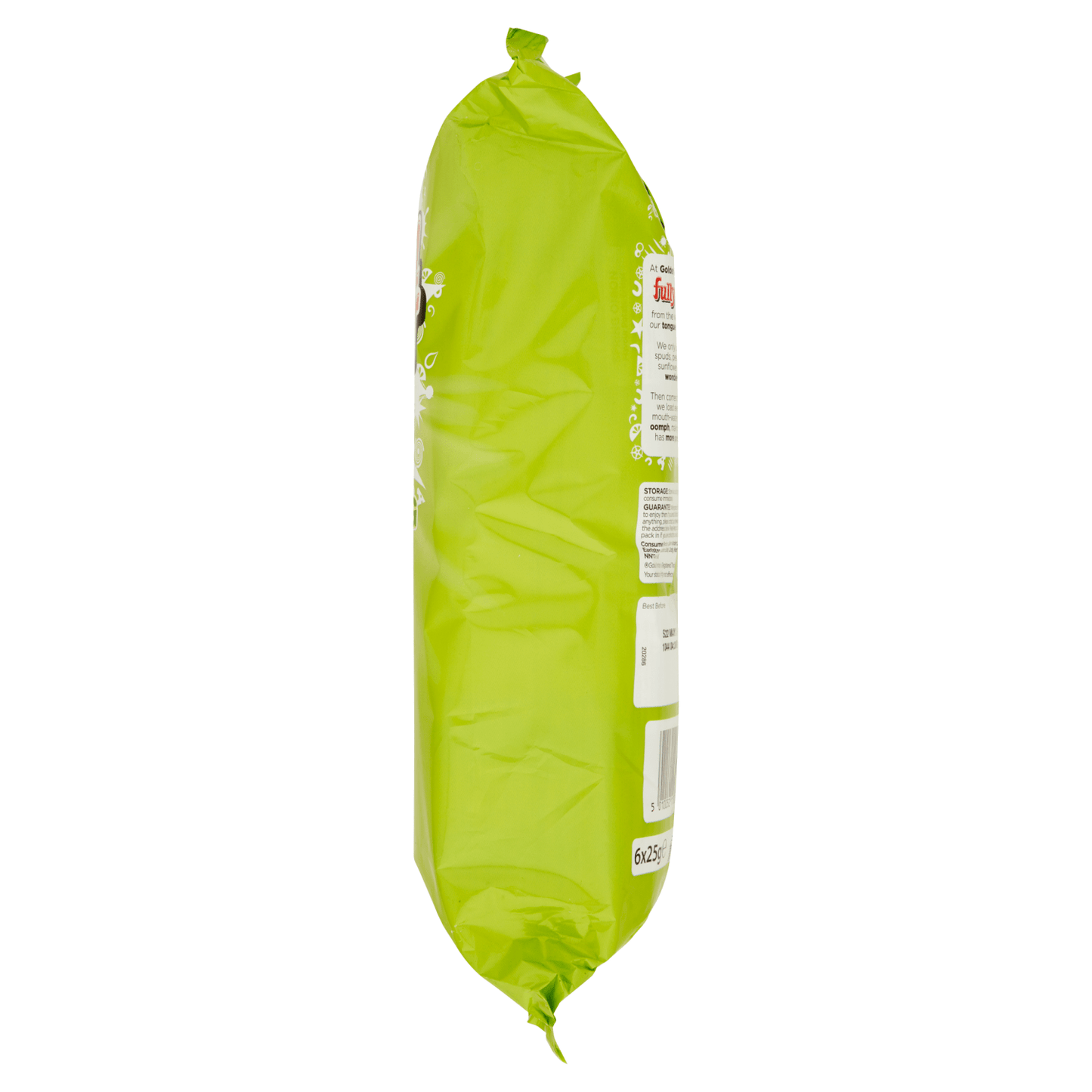 Golden Wonder Fully Flavoured Spring Onion 6 x 25g - UK Food & Drink - 5010052113066