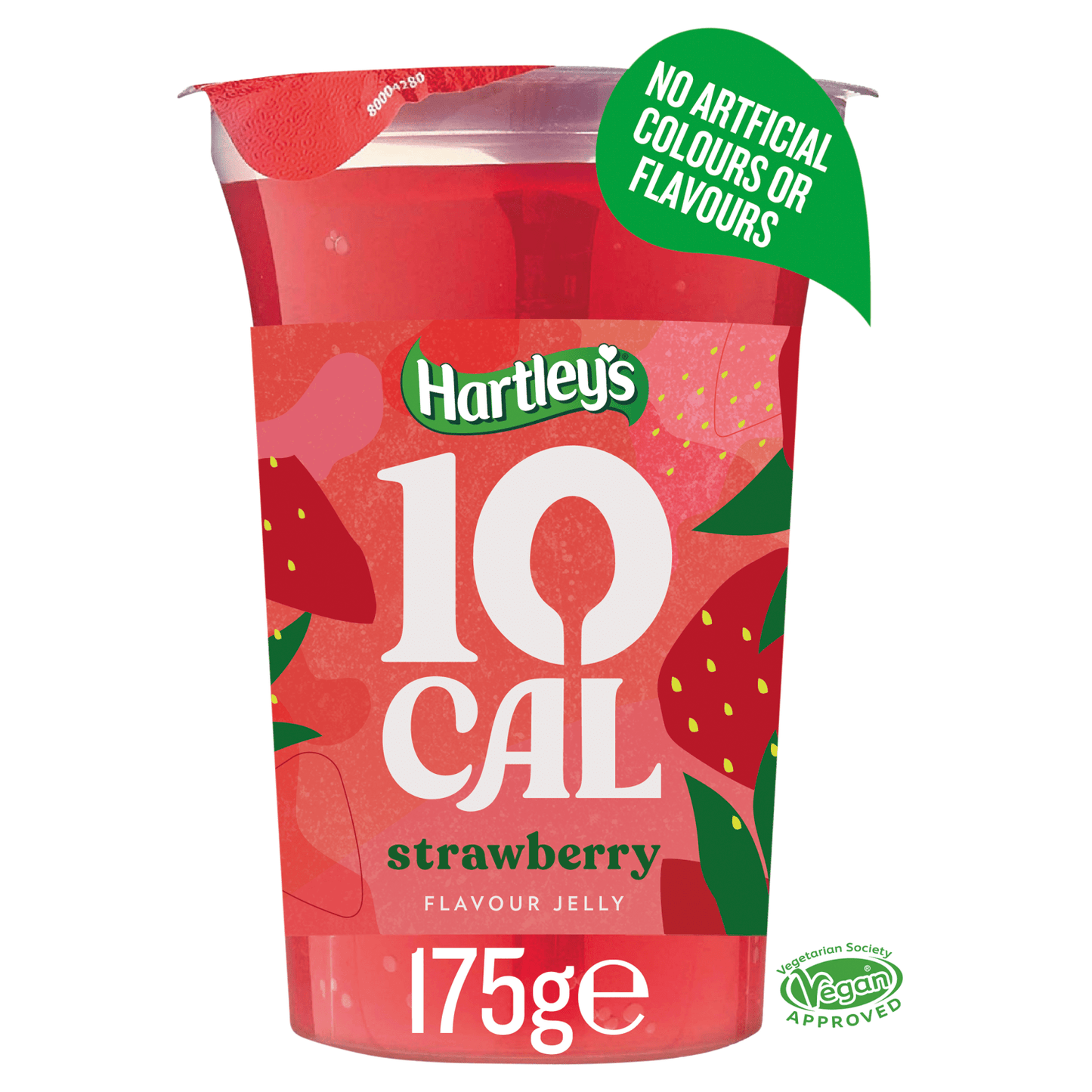 Hartley's 10 Cal Strawberry Flavour Jelly 175g - UK Food & Drink - 5000354168246