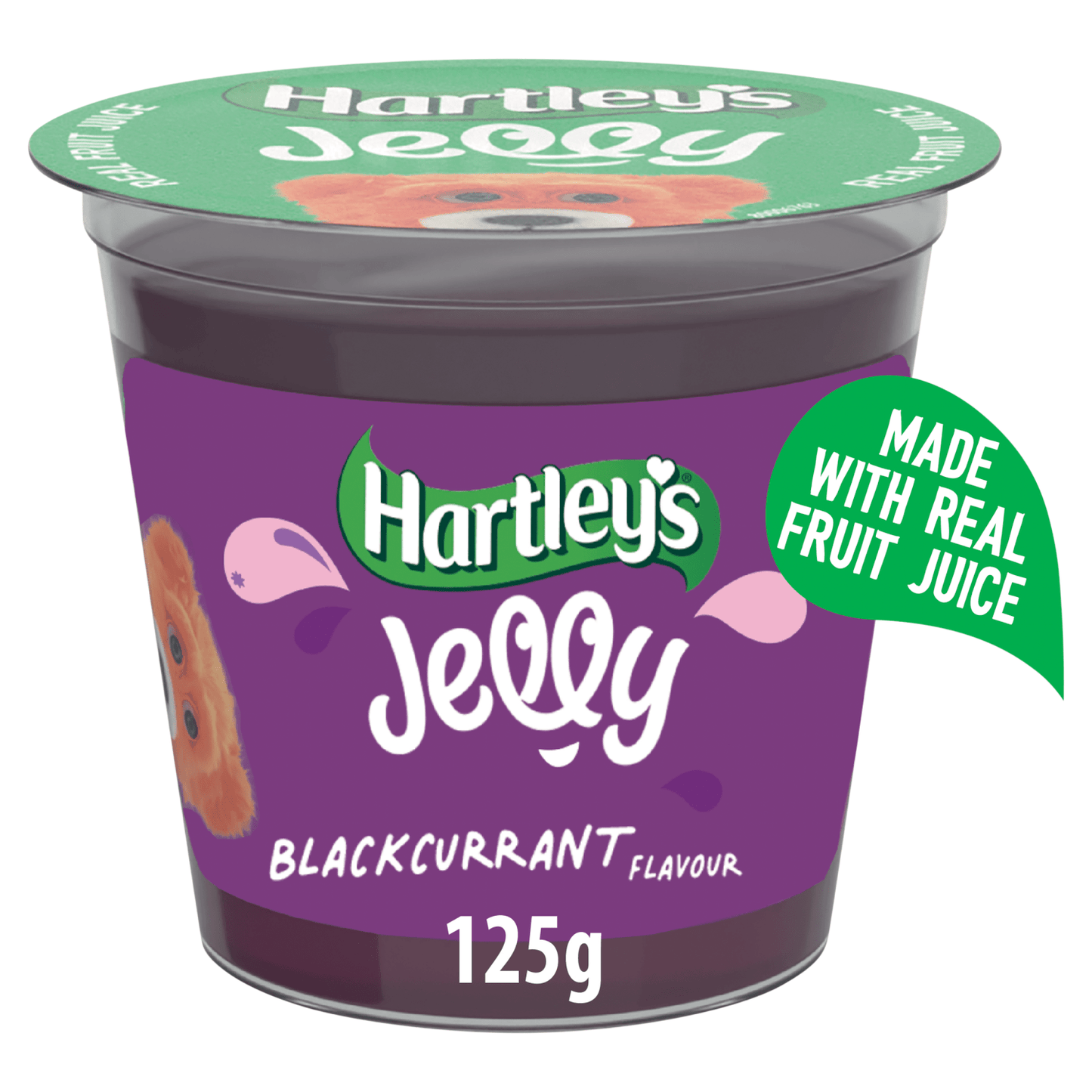 Hartley's Jelly Blackcurrant Flavour 125g - UK Food & Drink - 50126040