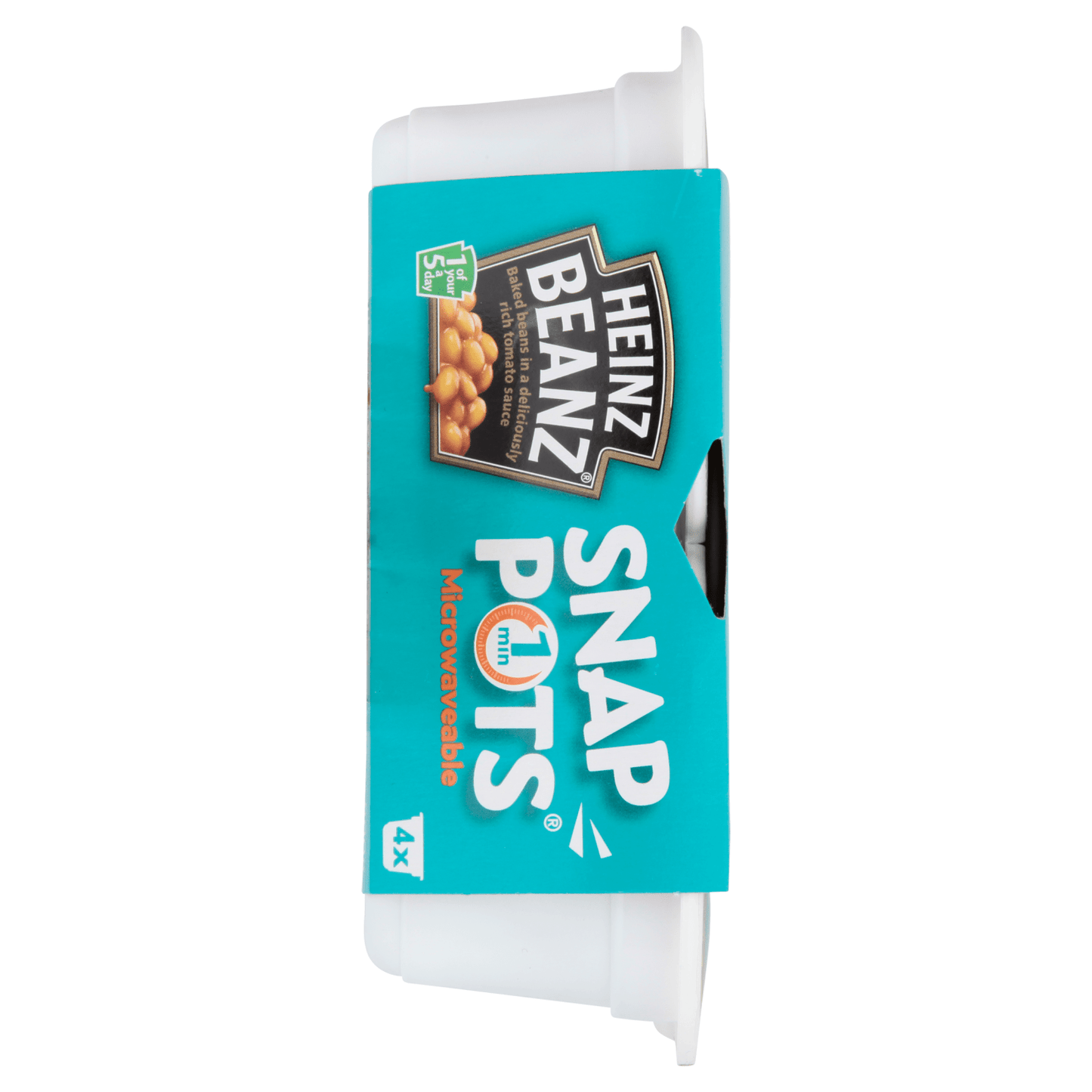 Heinz Beanz Snap Pots 4 x 200g (800g) - UK Food & Drink - 5000157066312