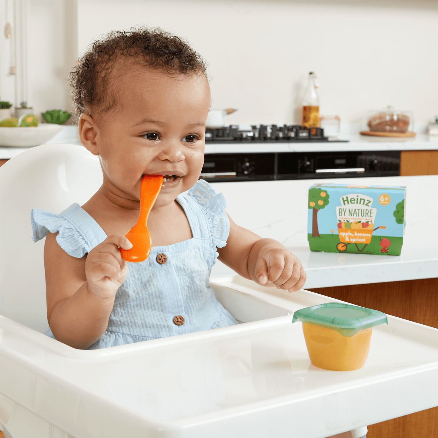 Heinz By Nature Fruity Medley Custard 6+ Months 4 x 100g - UK Food & Drink - 5000157140005