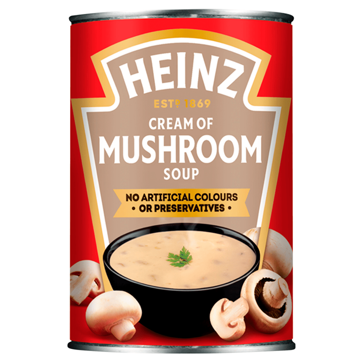 Heinz Classic Cream of Mushroom Soup 400g - UK Food & Drink - 5000157062697