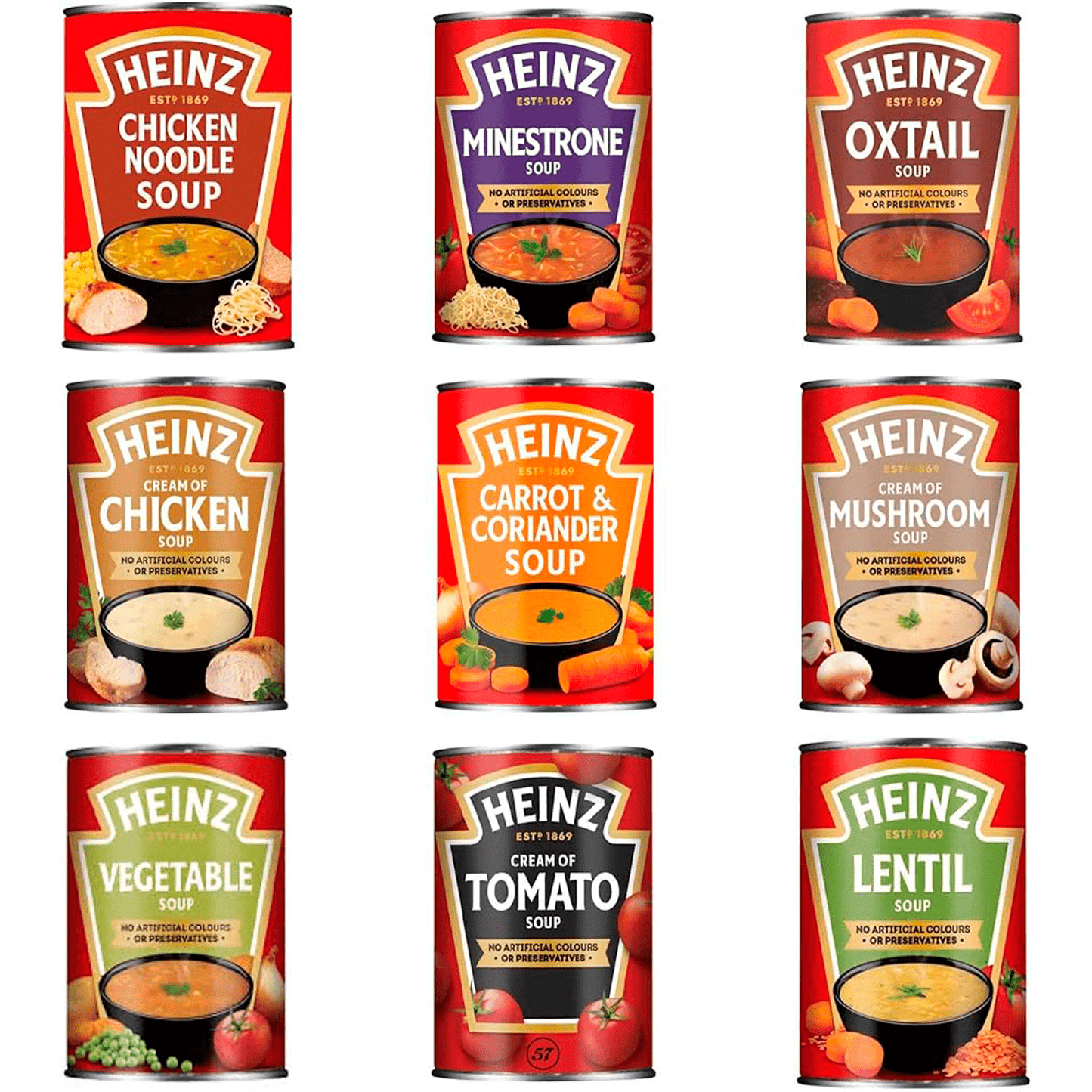 Heinz Classic Lentil & Bacon Soup 400g - UK Food & Drink - 5000157074027