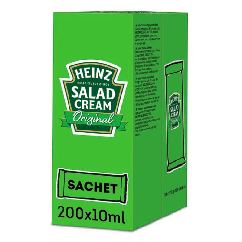 Heinz Original Salad Cream 10.5g - UK Food & Drink - 5000157104496