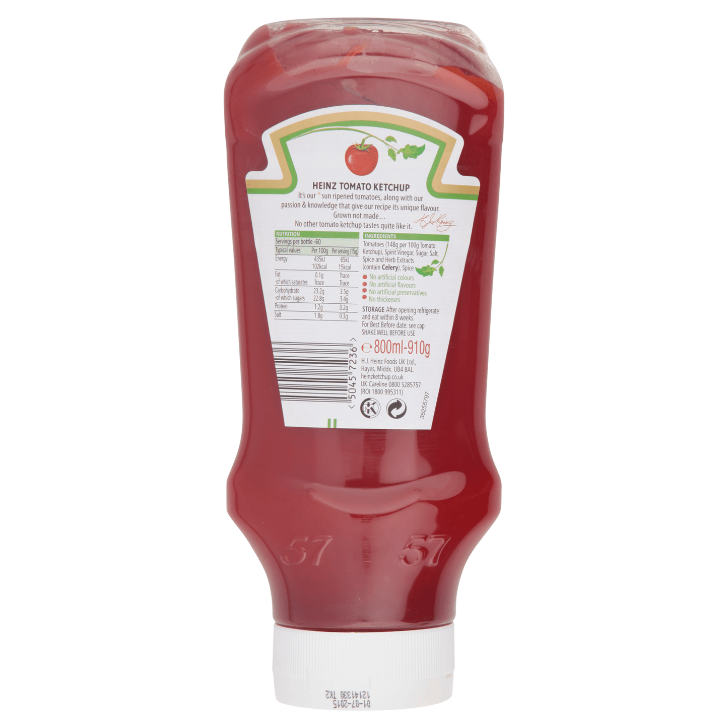 Heinz Tomato Ketchup 800ml - UK Food & Drink - 50457236