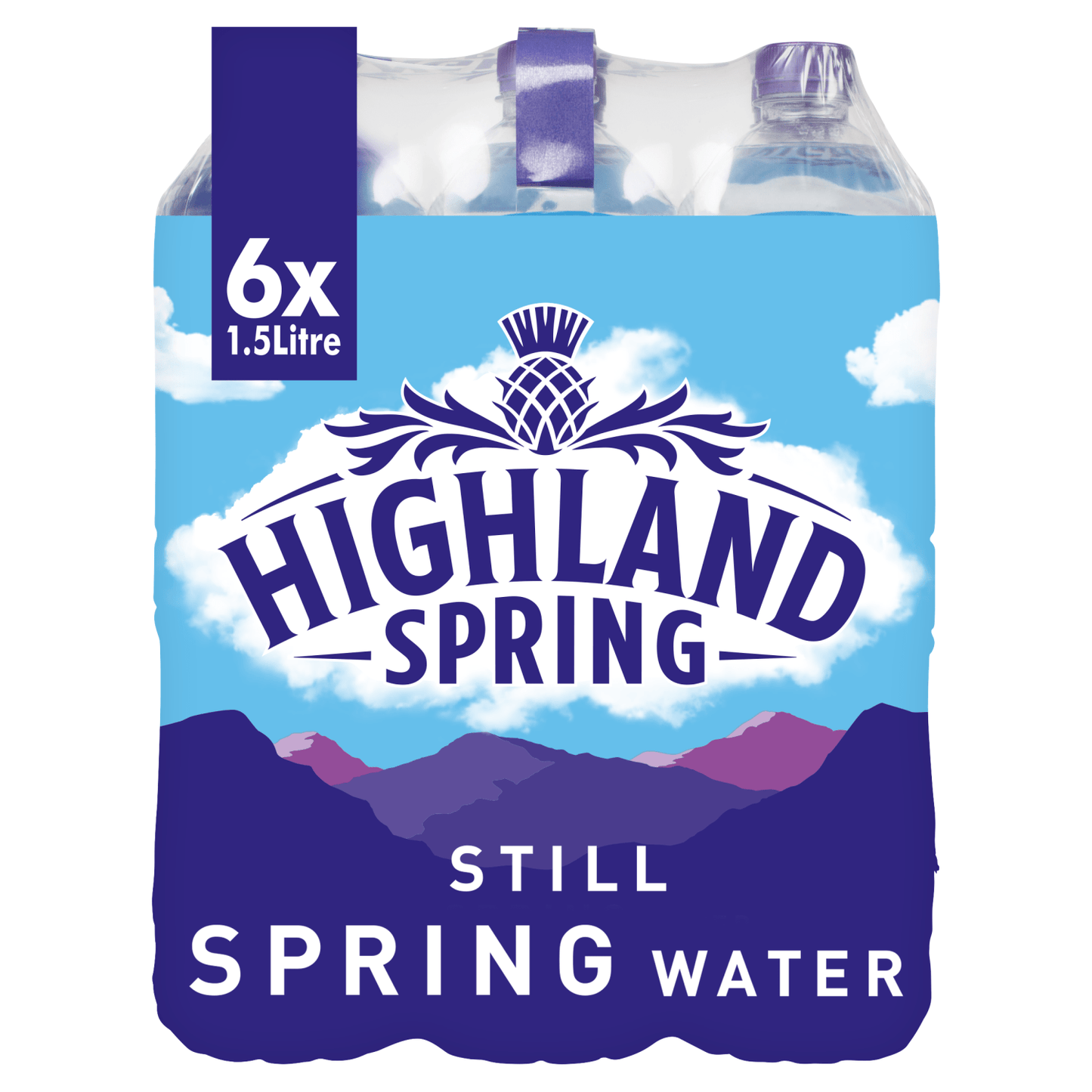Highland Spring Still Spring Water 6 x 1.5L - UK Food & Drink - 5010459290216