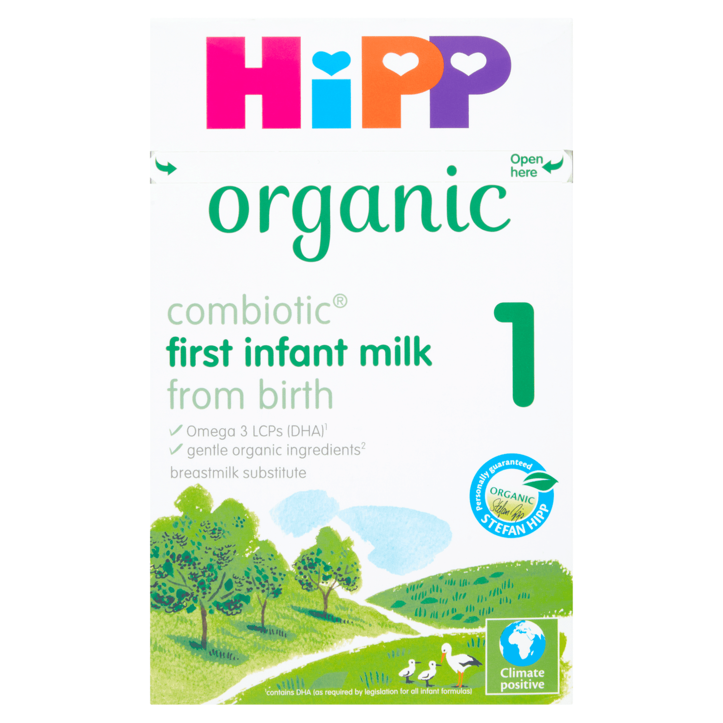 HiPP Organic 1 First Infant Milk from Birth 800g - UK Food & Drink - 4062300139008