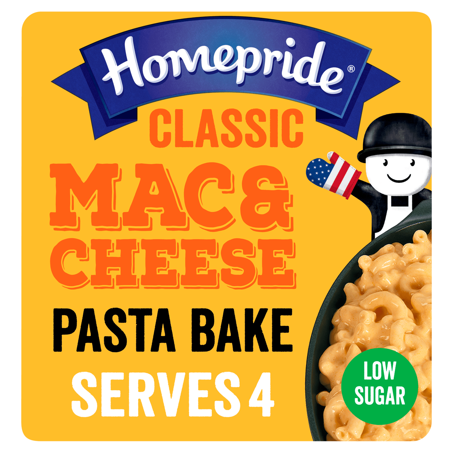Homepride All American Classic Mac & Cheese Pasta Bake Sauce 350g - UK Food & Drink - 5000354910630