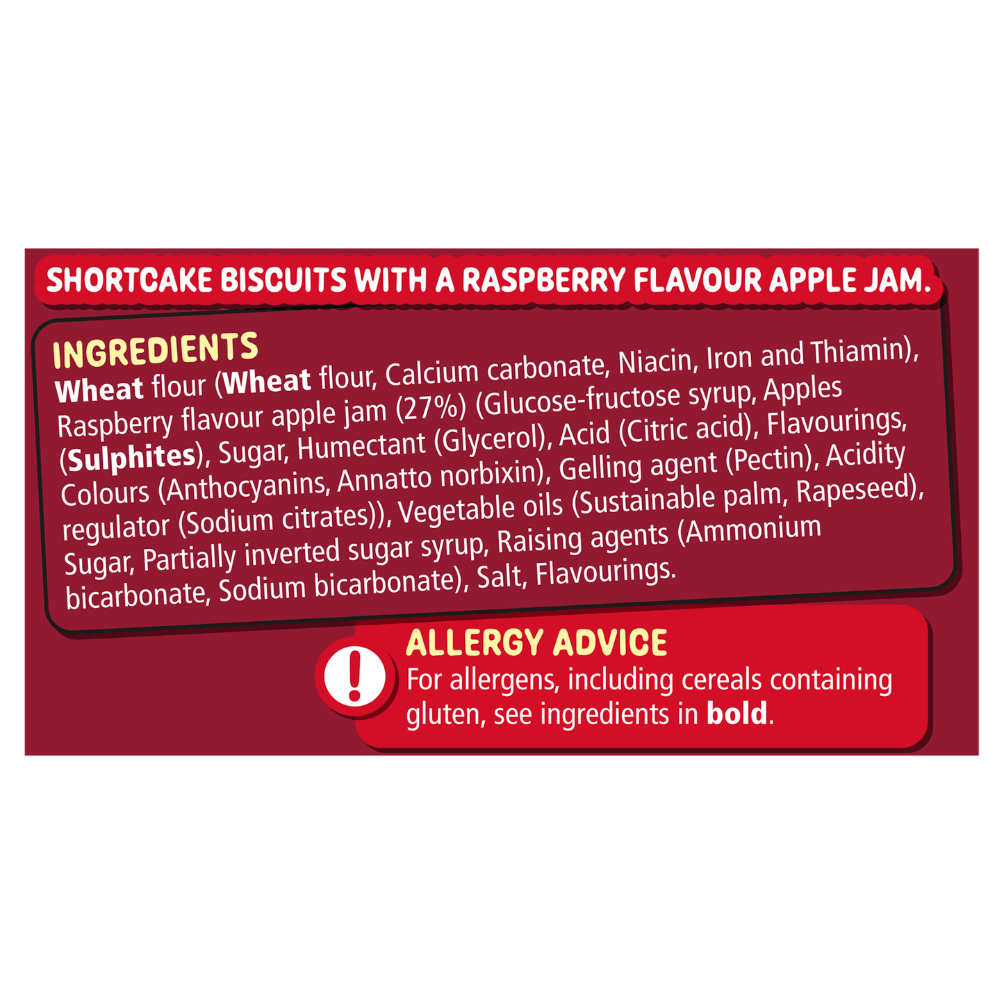 Jammie Dodgers Raspberry Flavour 140g - UK Food & Drink - 72417143700