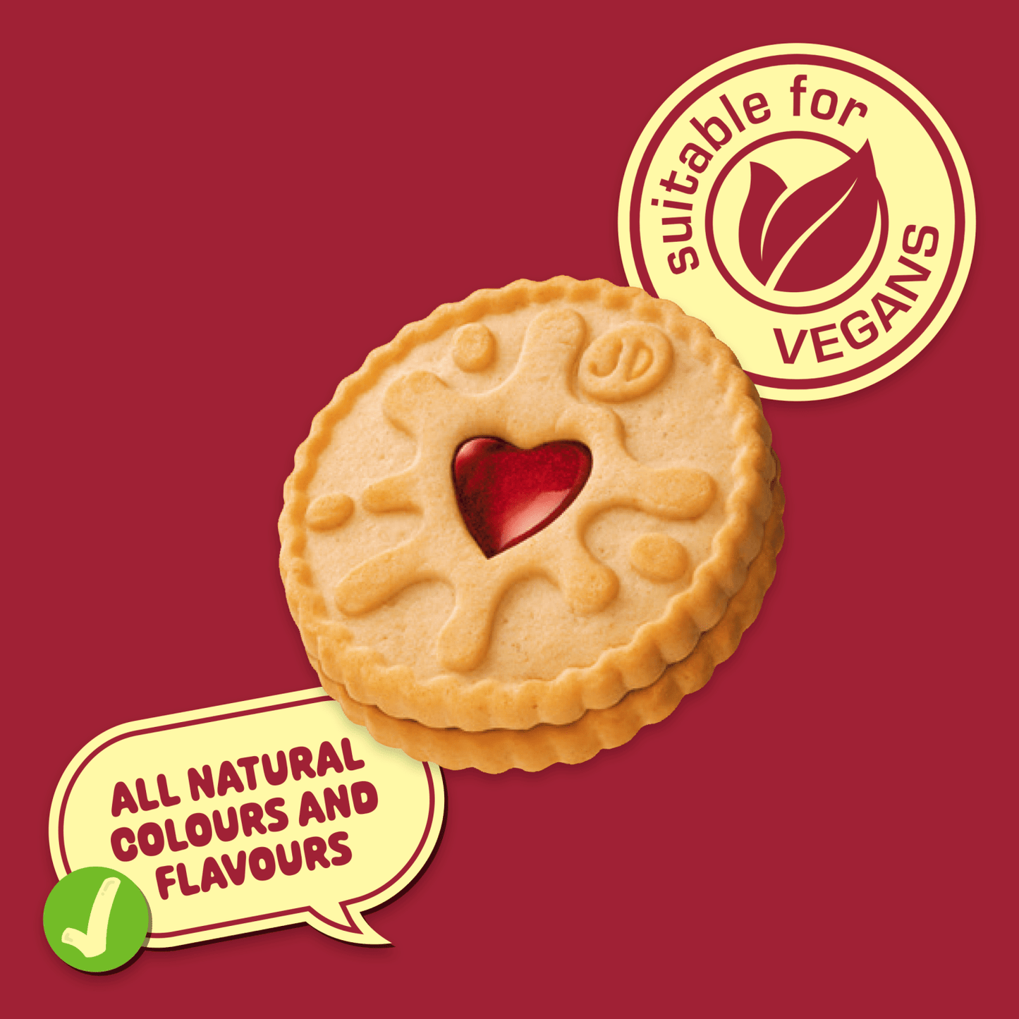Jammie Dodgers Raspberry Flavour 140g - UK Food & Drink - 72417143700