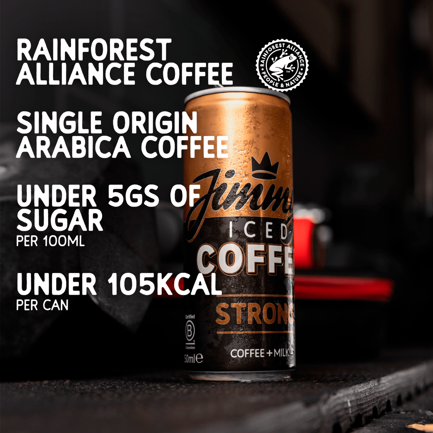Jimmy's Strong Iced Coffee 250ml - UK Food & Drink - 5010102002265
