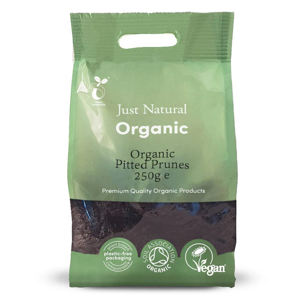 Just Natural Organic Pitted Prunes - UK Food & Drink - 5060338033472