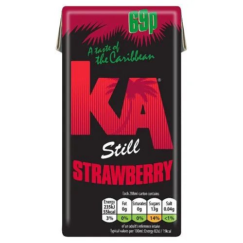 Ka Still Strawberry Pm 69P 288Ml - UK Food & Drink - 5000382115861