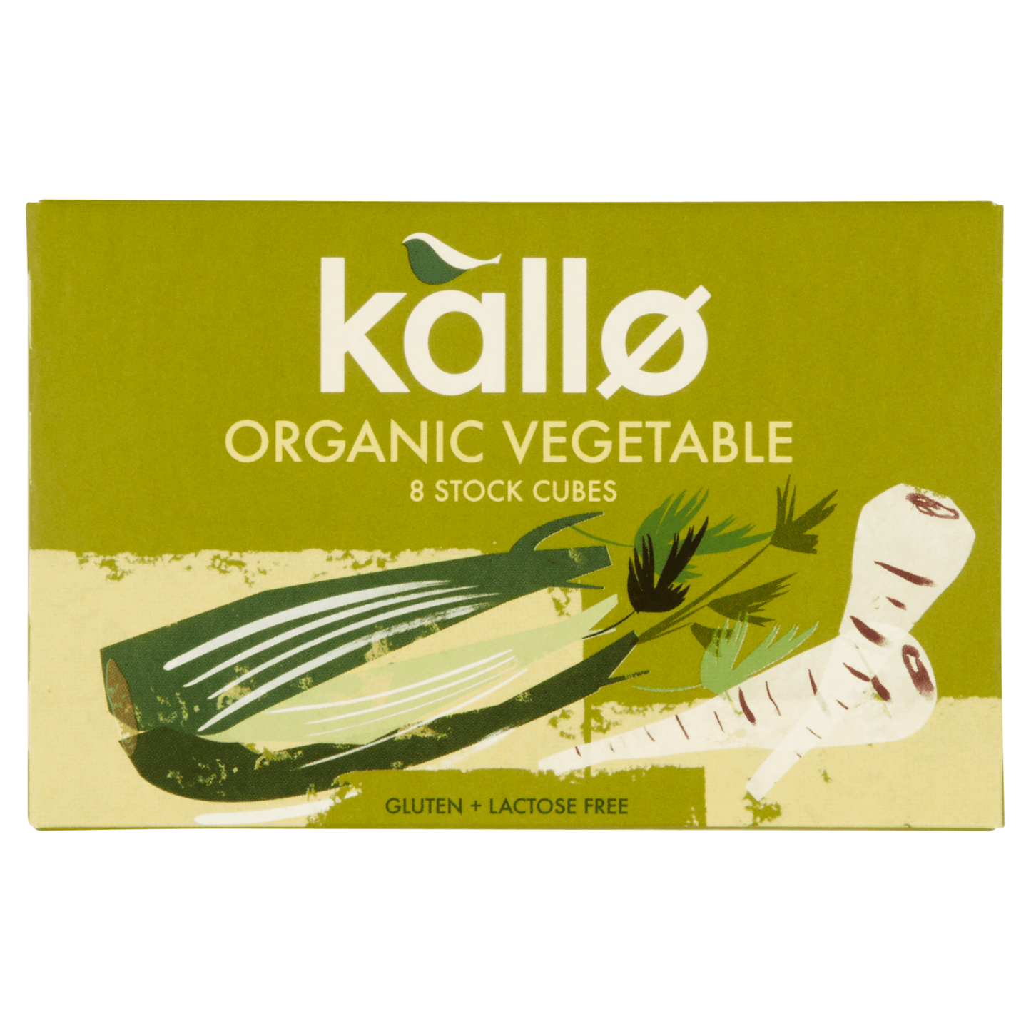 Kallo Organic Vegetable Stock Cubes 8 x 11g - UK Food & Drink - 5013665112273