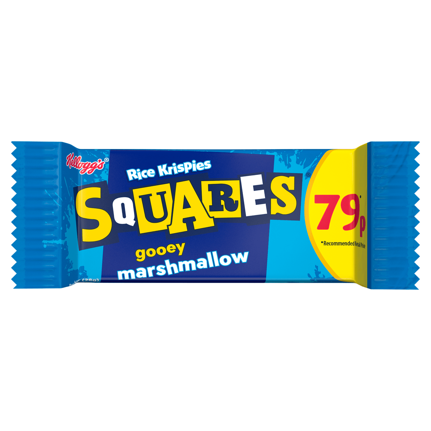 Kellogg's Squares Gooey Marshmallow Rice Krispies 28g - UK Food & Drink - 5059321006258