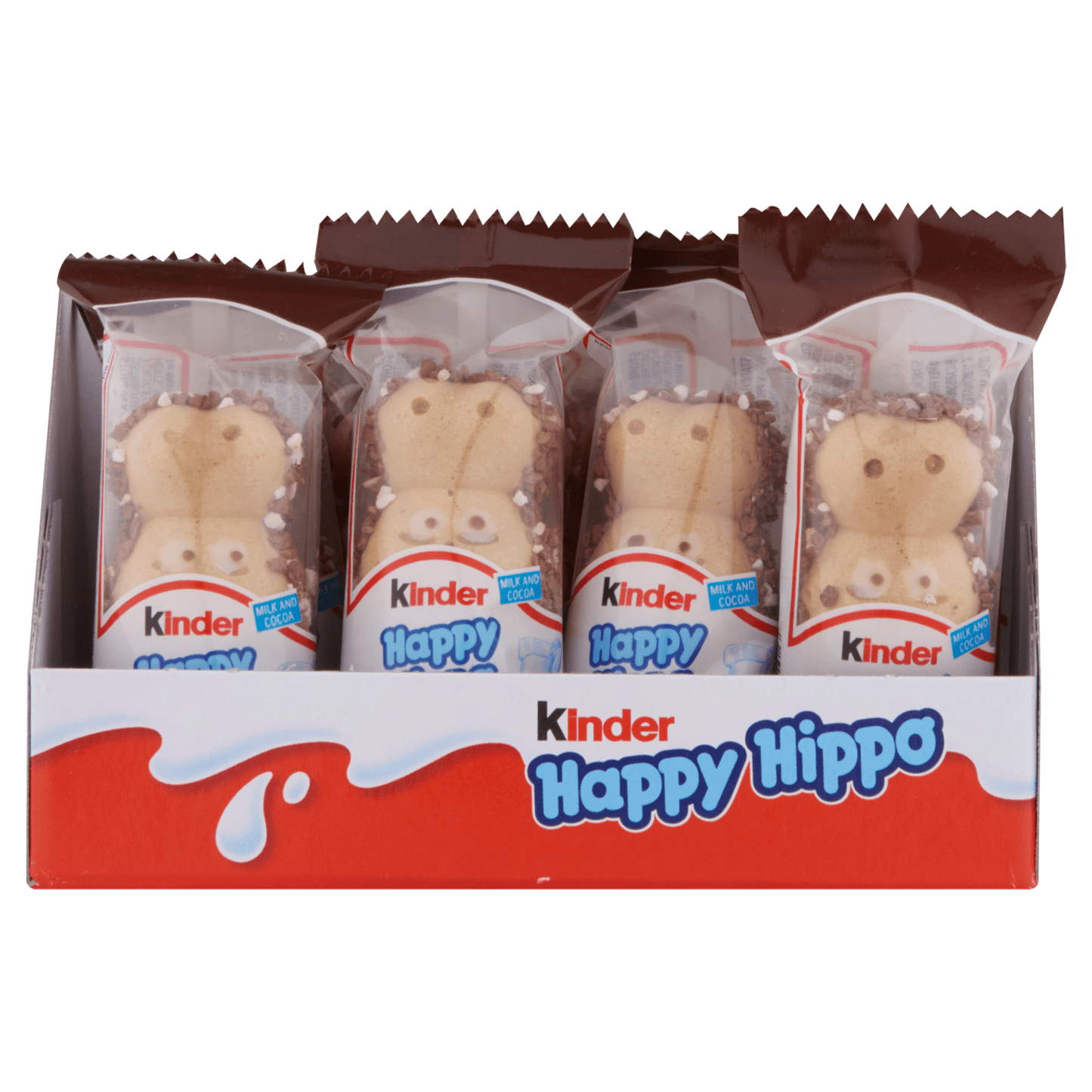 Kinder Happy Hippo Chocolate Biscuit 20.7g - UK Food & Drink - 4008400836324