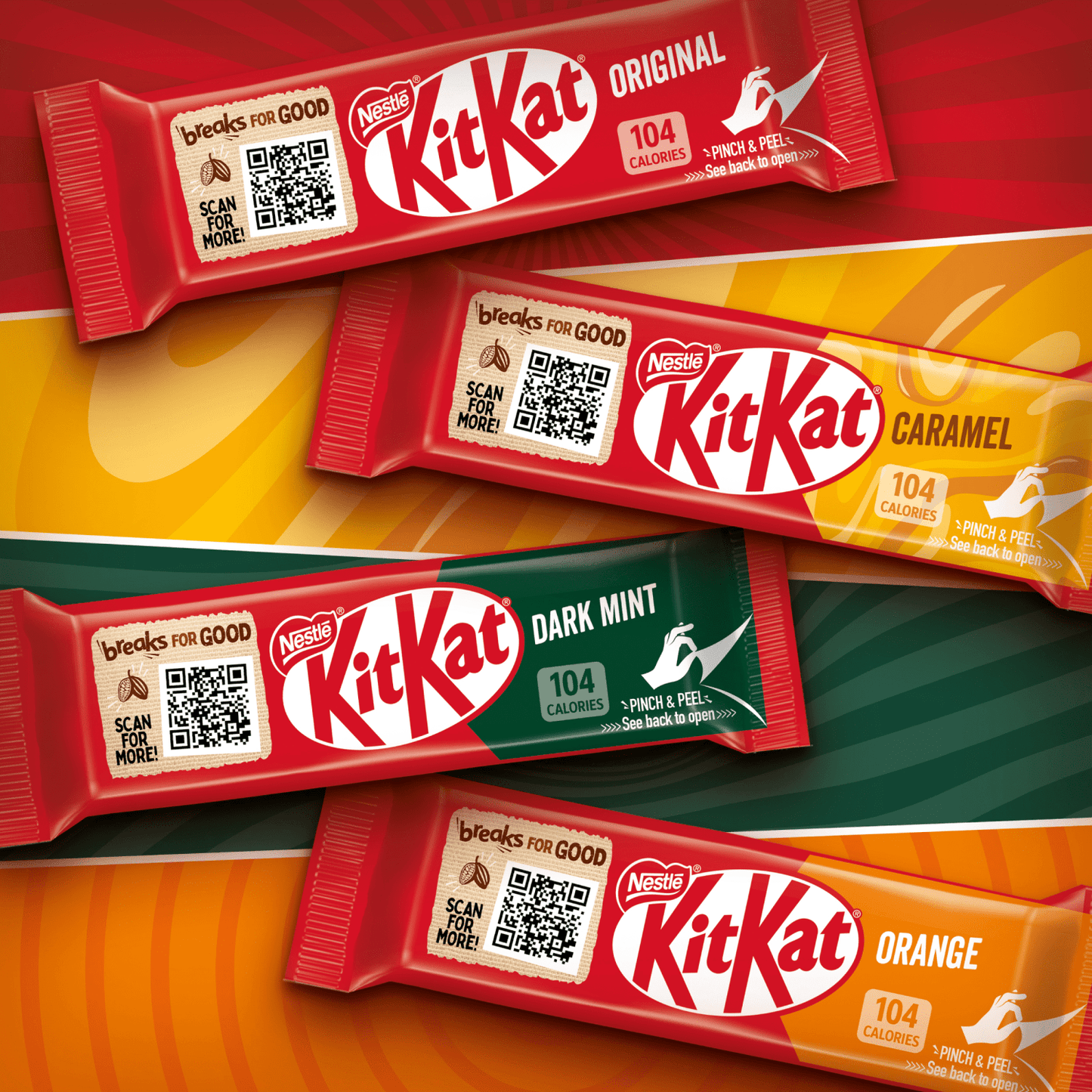 KitKat 2 Finger Dark 9 x 20.7g (186.3g) - UK Food & Drink - 7613036099387